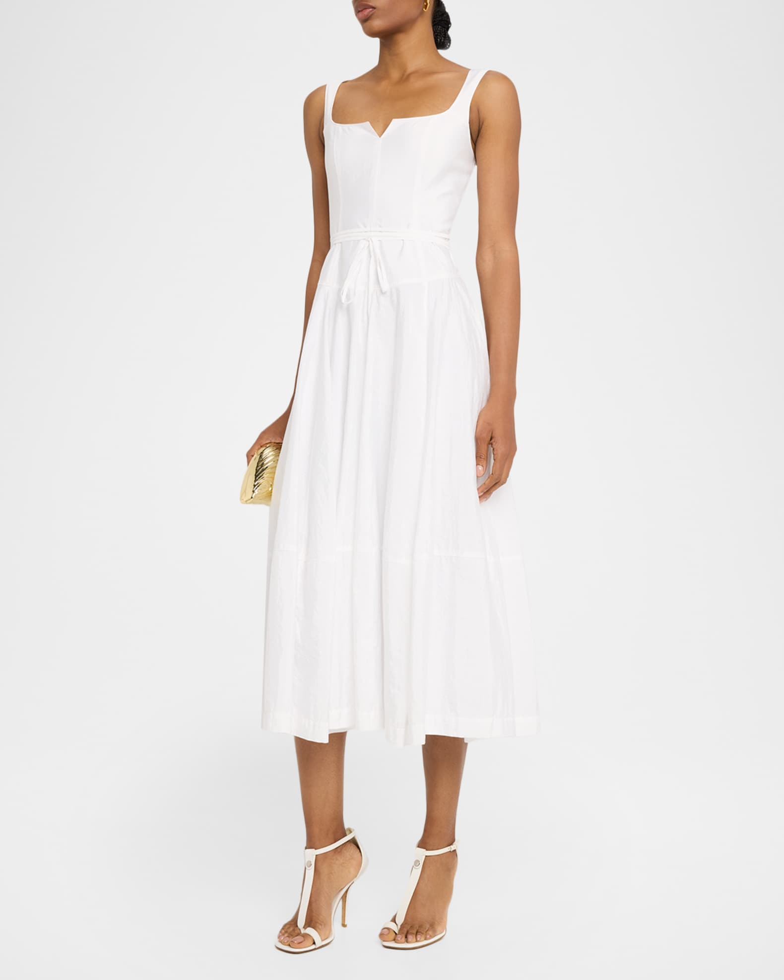 knee length dresses for ladies MERCADO MIDI DRESS main image 1