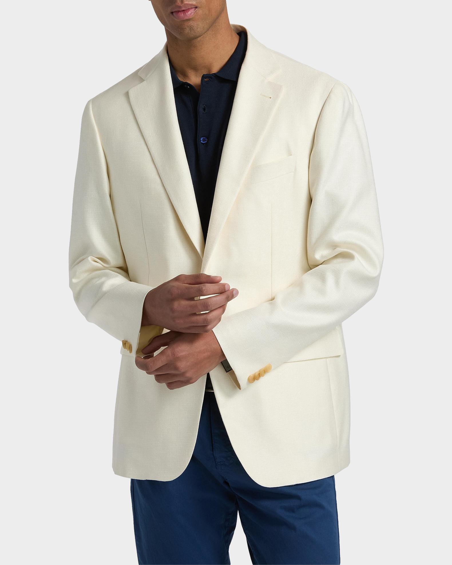 Canali Men's Kei Silk and Cashmere Two-Button Blazer | Neiman Marcus