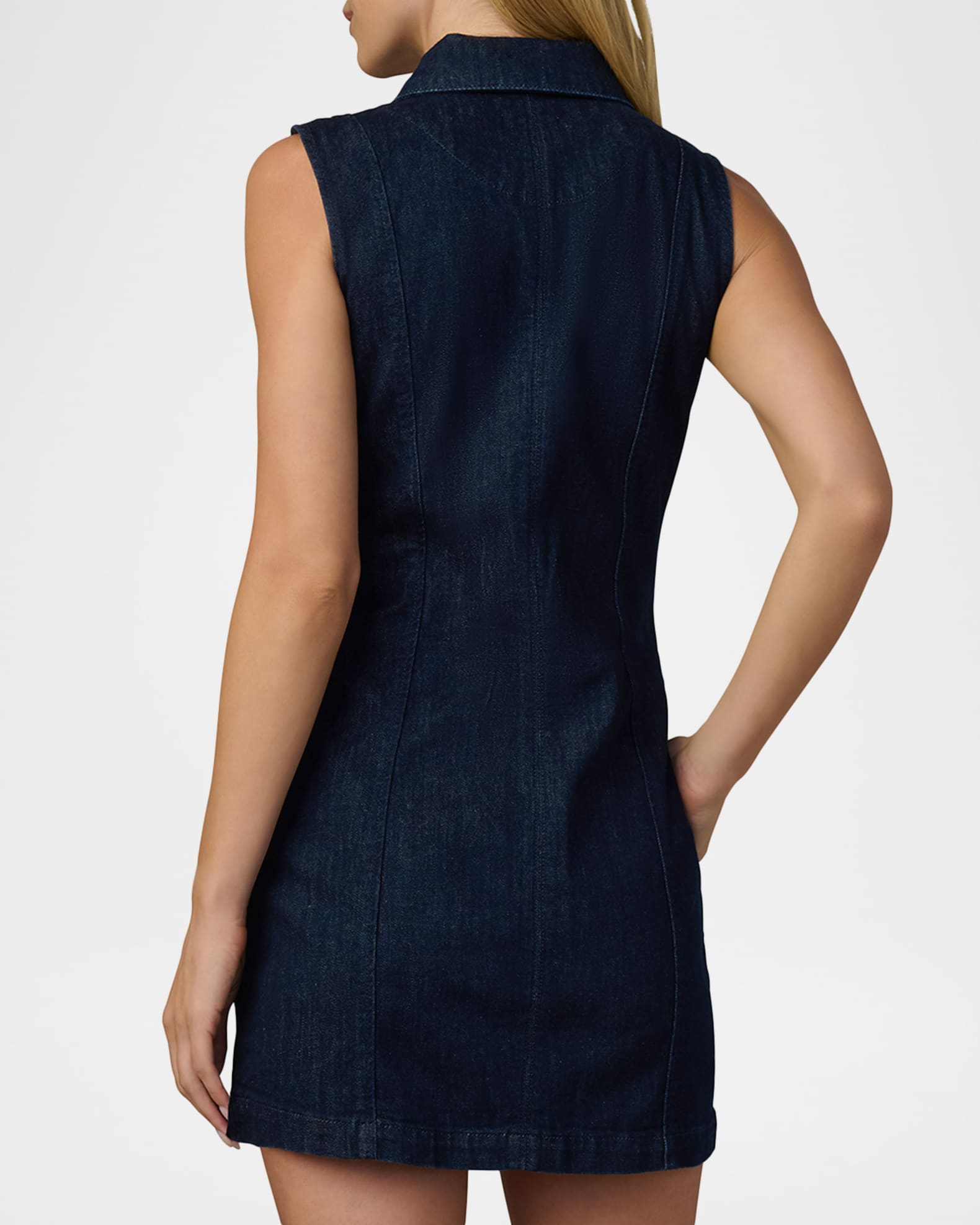 white christmas dresses CLEAN DENIM SHIFT DRESS – Joe's® Jeans main image 0