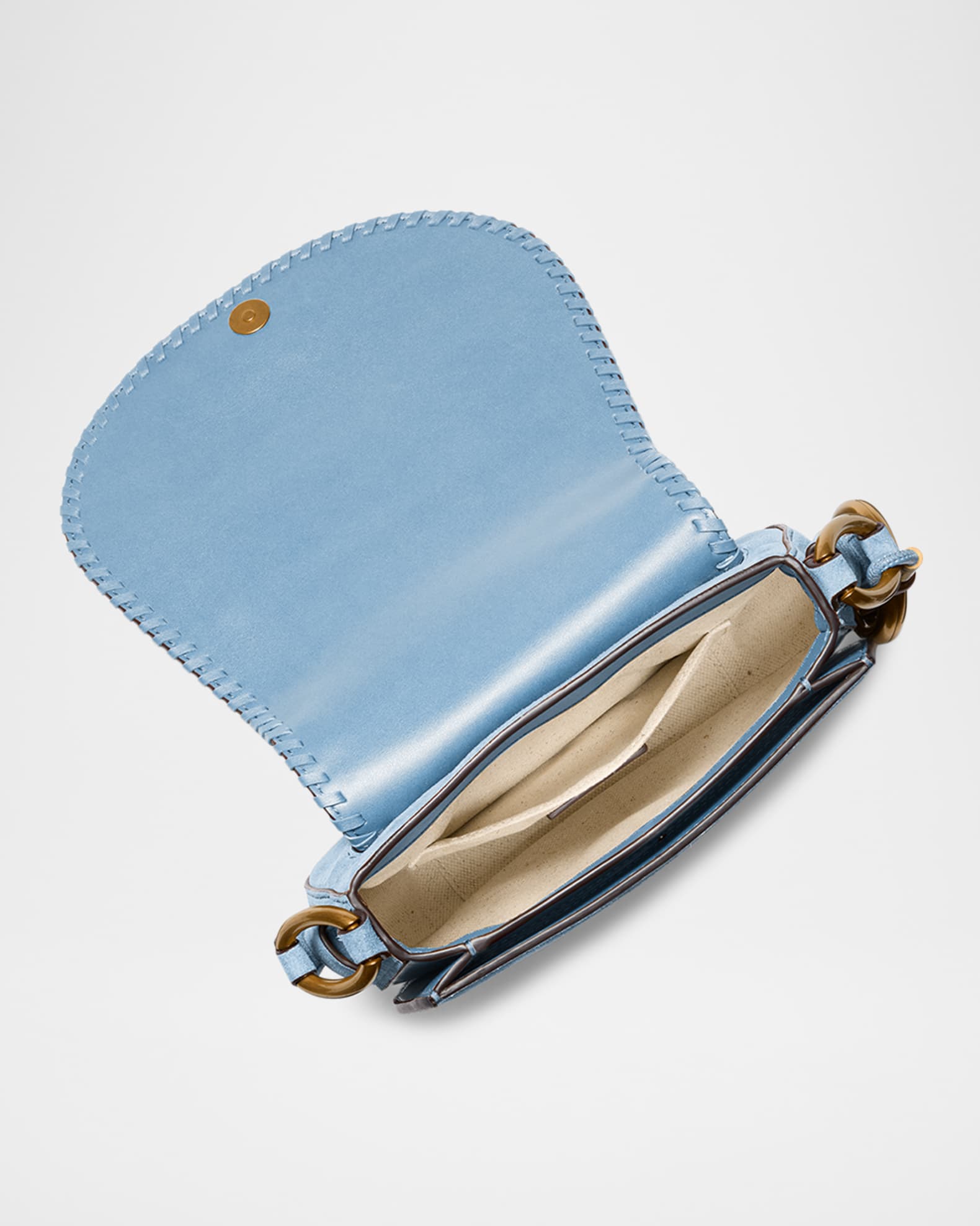 Jossie Furuya マイケルコース ボディバッグ MICHAEL Michael Kors Josie Medium Whipstitched Suede Saddle Bag
