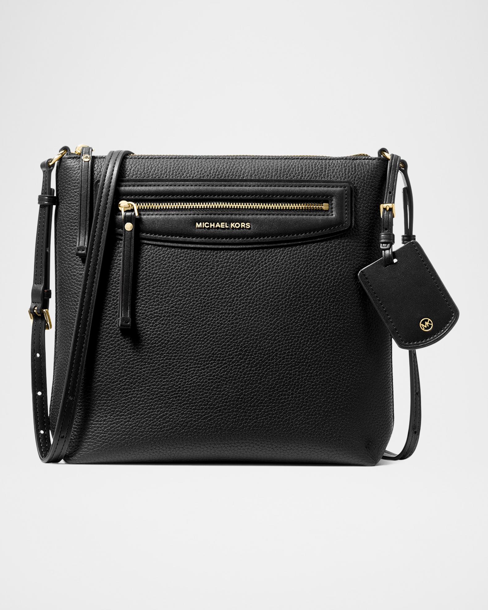 MICHAEL Michael Kors Jet Set Large Leather North-South Crossbody