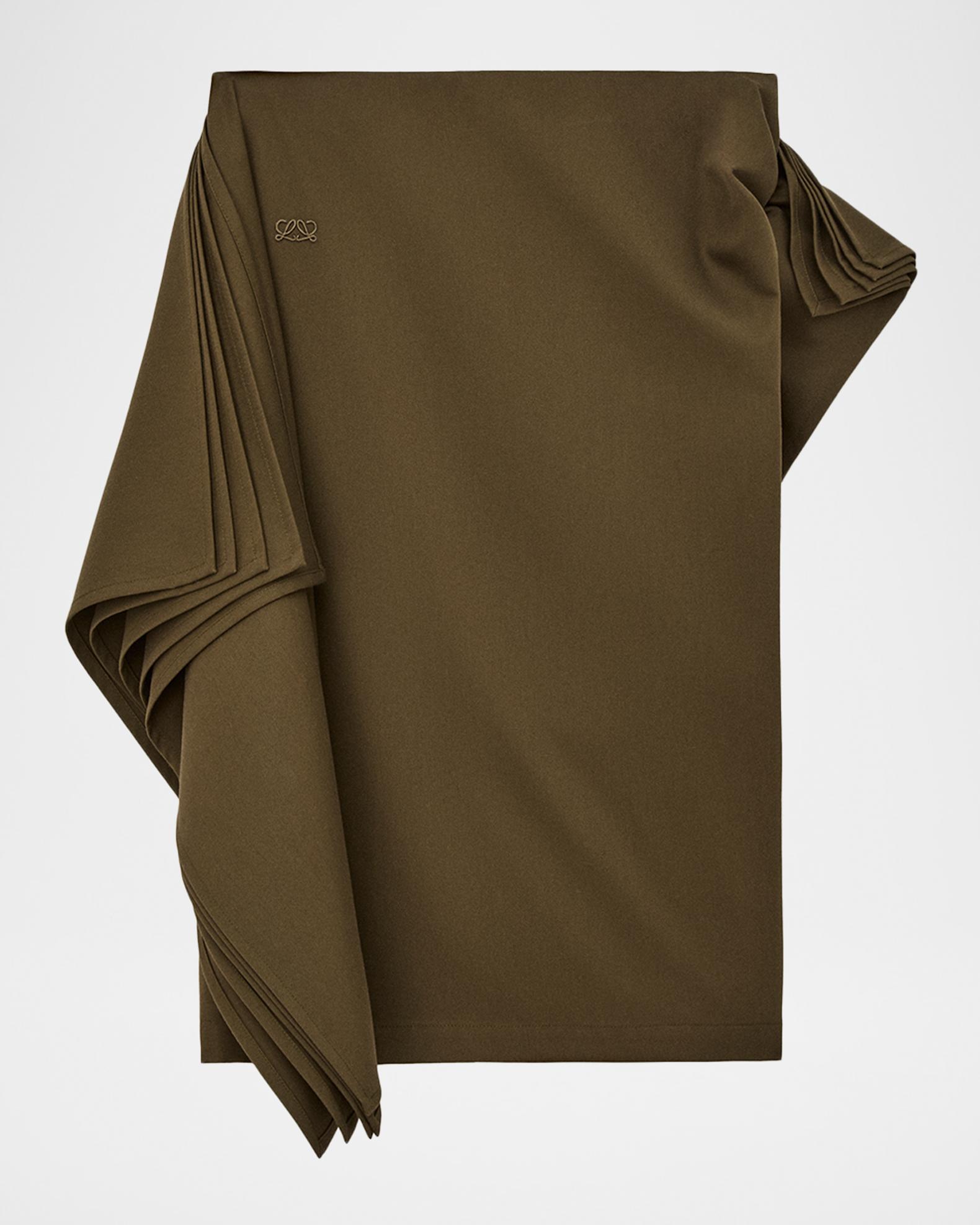 LOEWE Layered Panel Pencil Skirt | Neiman Marcus