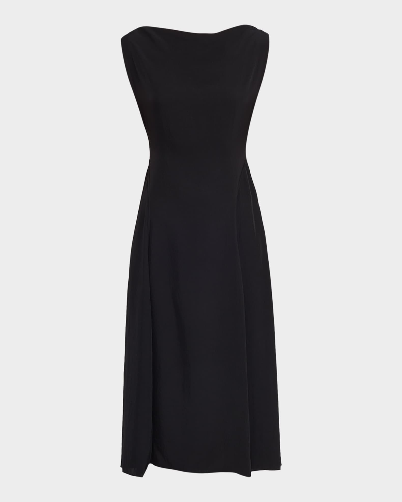 theory asymmetric drape dress in crepe Theory Asymmetrical Drape Dress In Admiral Crepe Khaki Sz 00 Reg &395 NWT