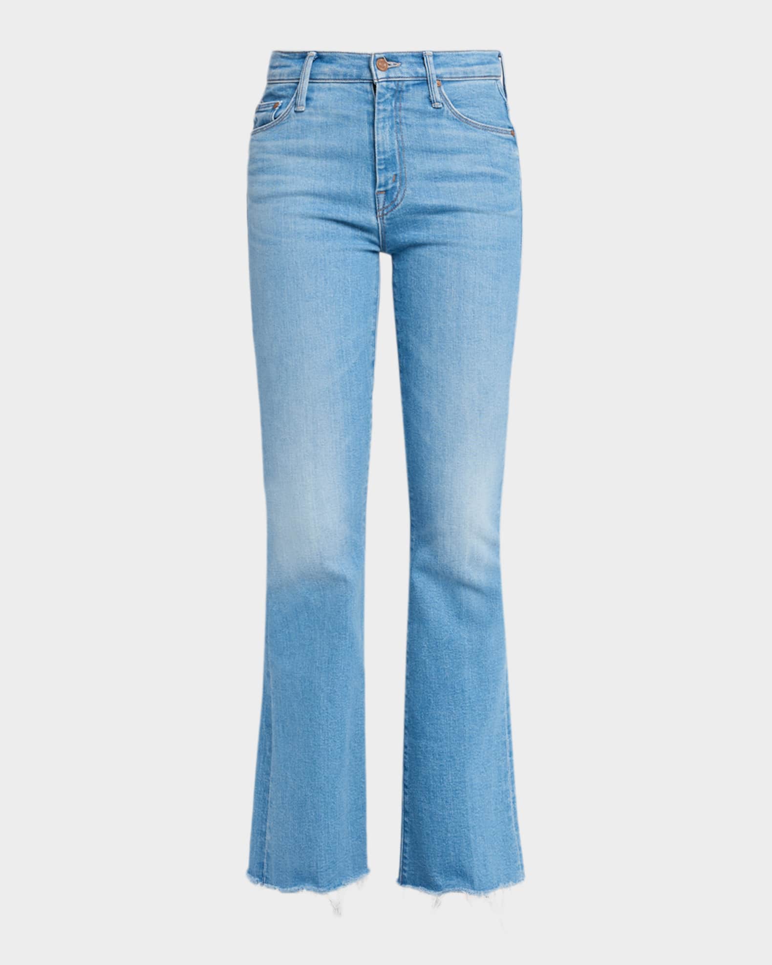 MOTHER The Weekender Fray Jeans | Neiman Marcus