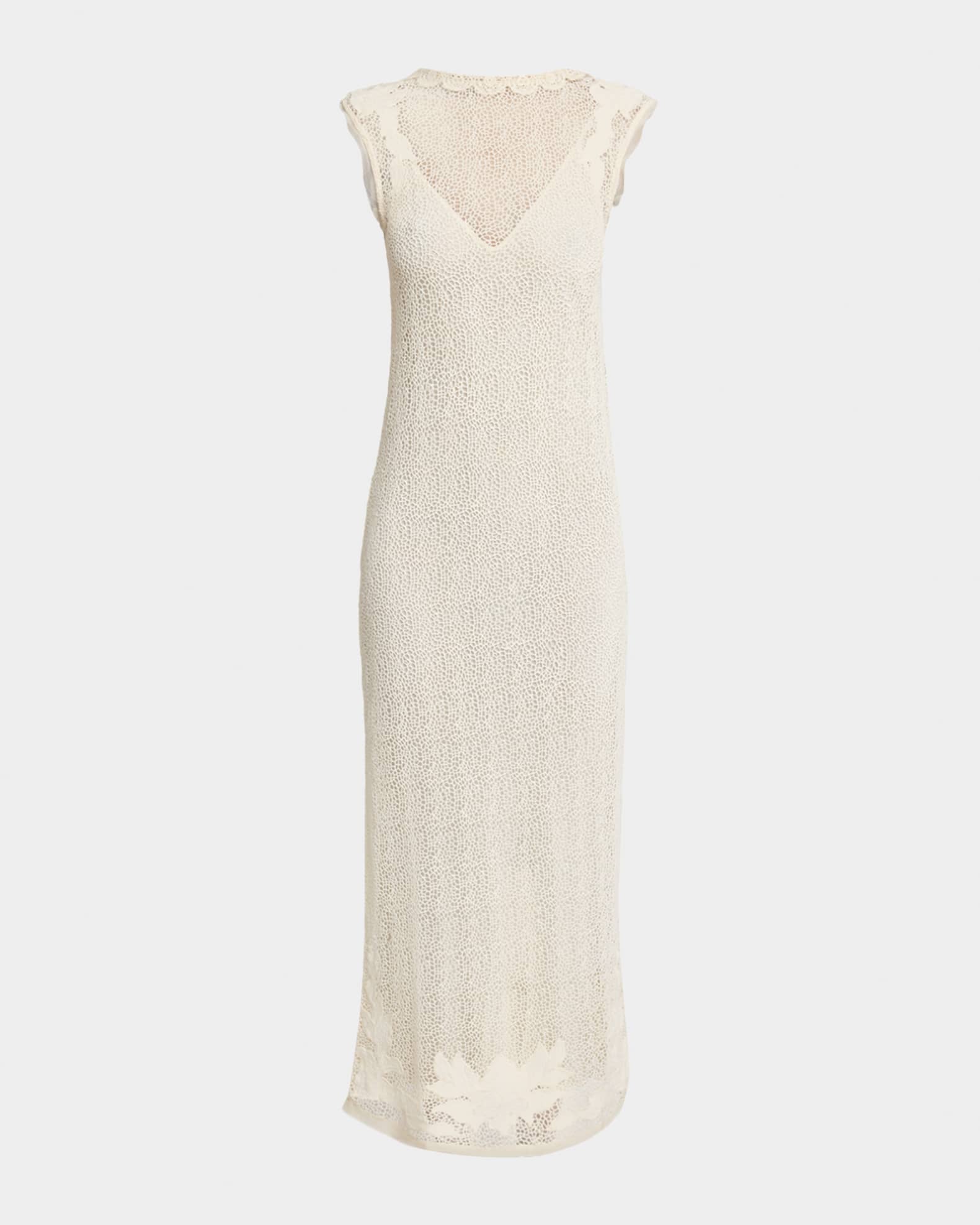 Delvine Dress - Female - Ecru - Size 42 - Isabel Marant