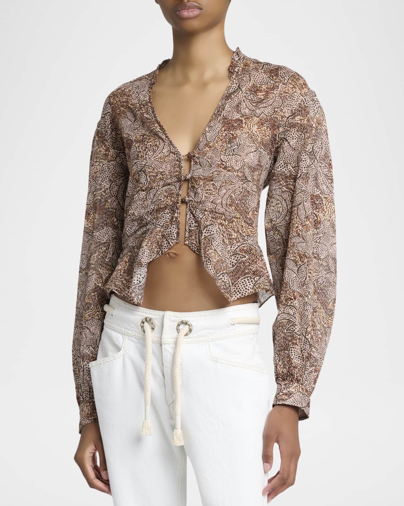 Isabel marant 花柄ブラウス 編集部の物欲リスト！「Isabel Marant」の花柄ブラウス | Numero TOKYO