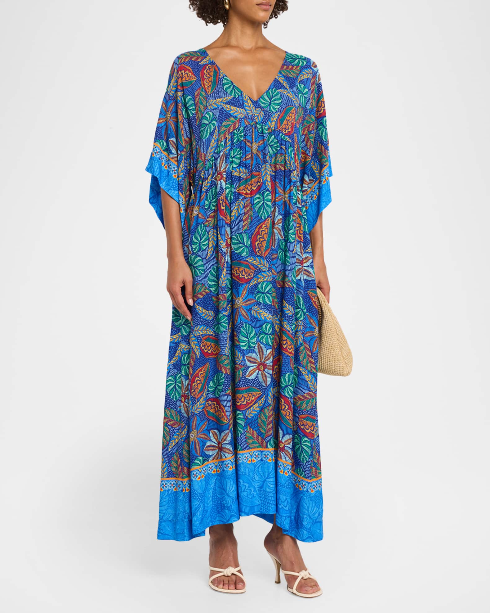 floral maxi dress off the shoulder Positano Off-Shoulder Floral Maxi Dress-AKC-31819 l/xl / Yellow