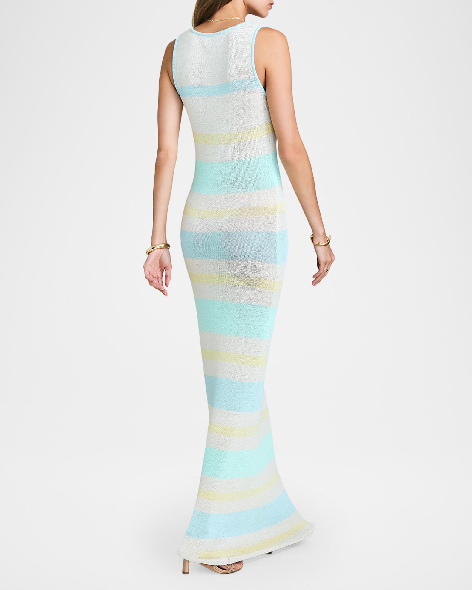 seroya serenade knit maxi dress Jasmine in Cream Fashion