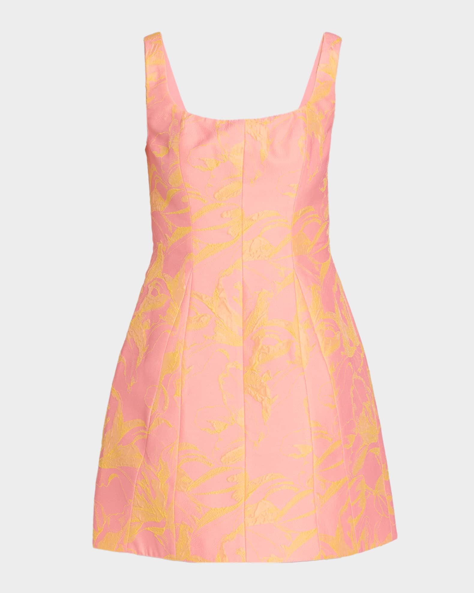 トップス Acka kids jacquard mini dress 90cm As It May Amira Sleeveless Floral Jacquard Mini Dress | Neiman Marcus