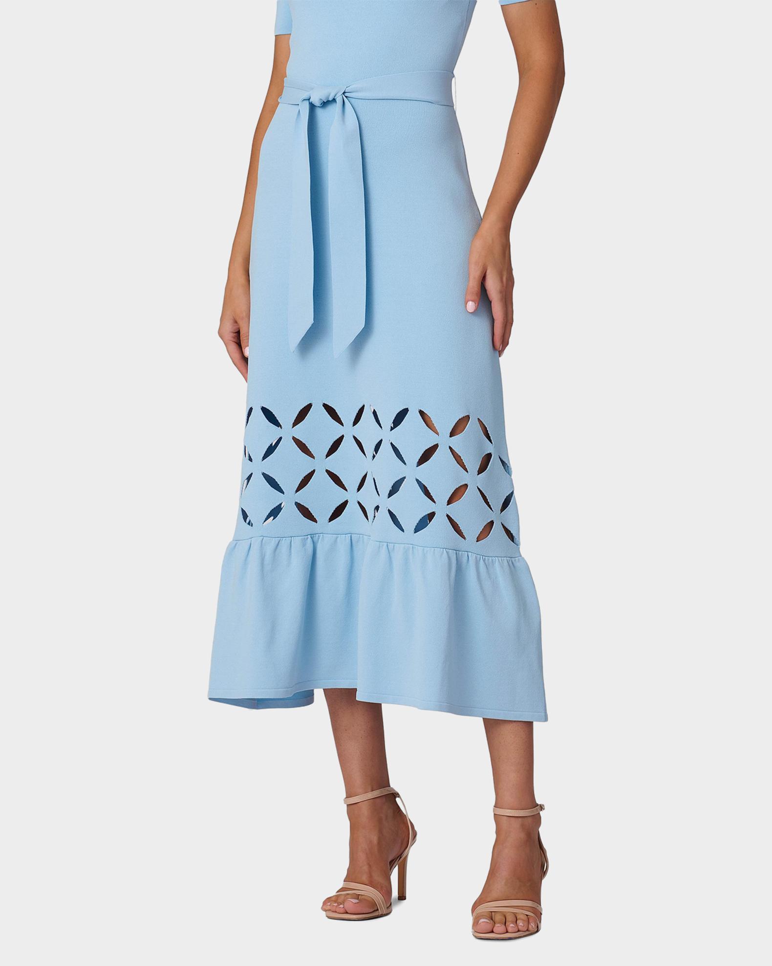 cutout knit midi dress Angie Sleeveless Cut Out Knit Midi Dress Cream LARGE