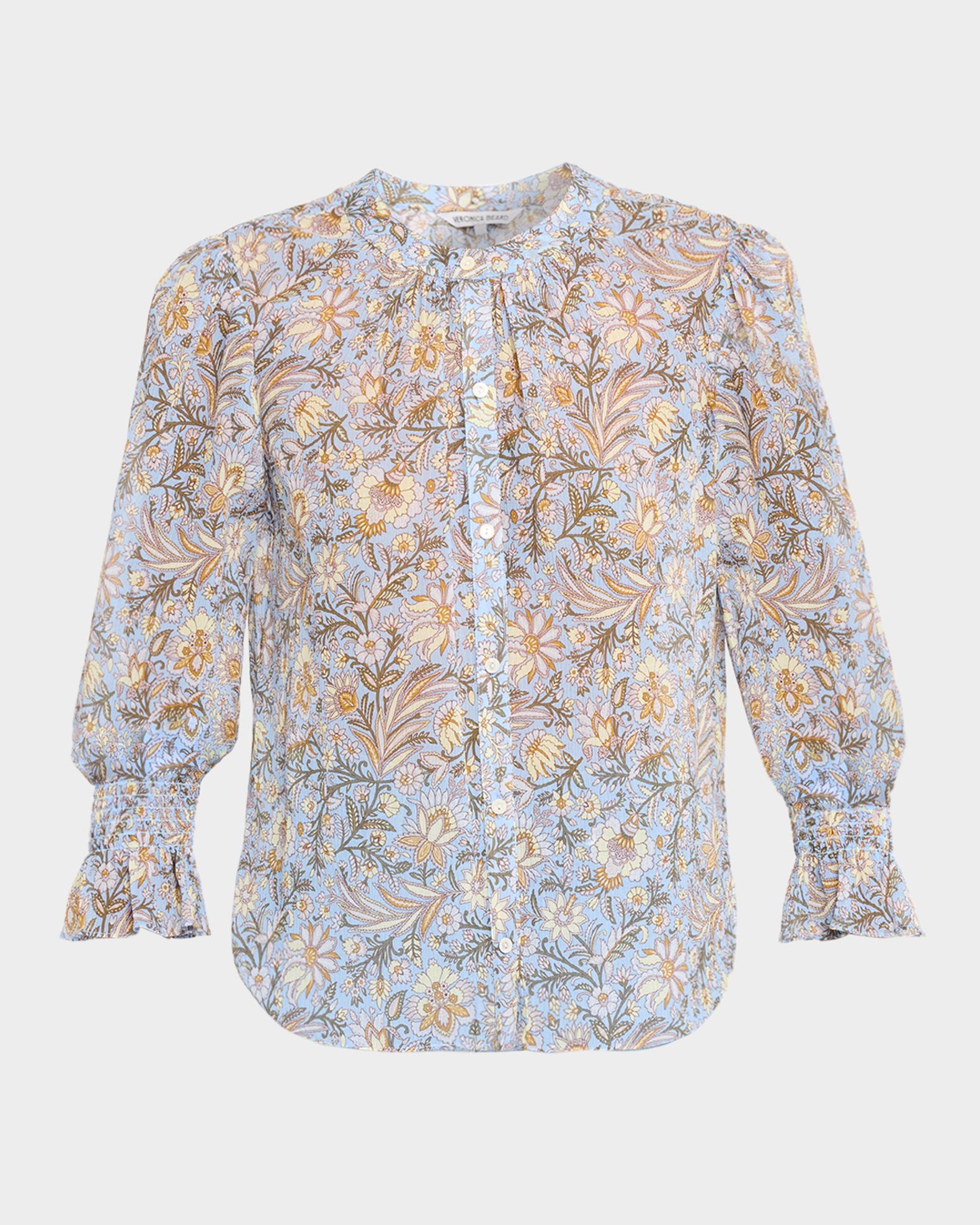 フォクシードットブラウス Veronique Blouse ミントシルク 38 【公式通販】