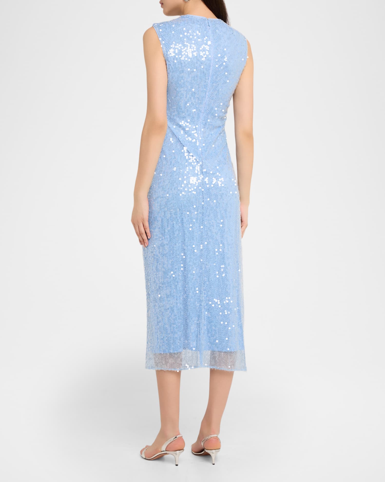 knee length dresses for ladies Black