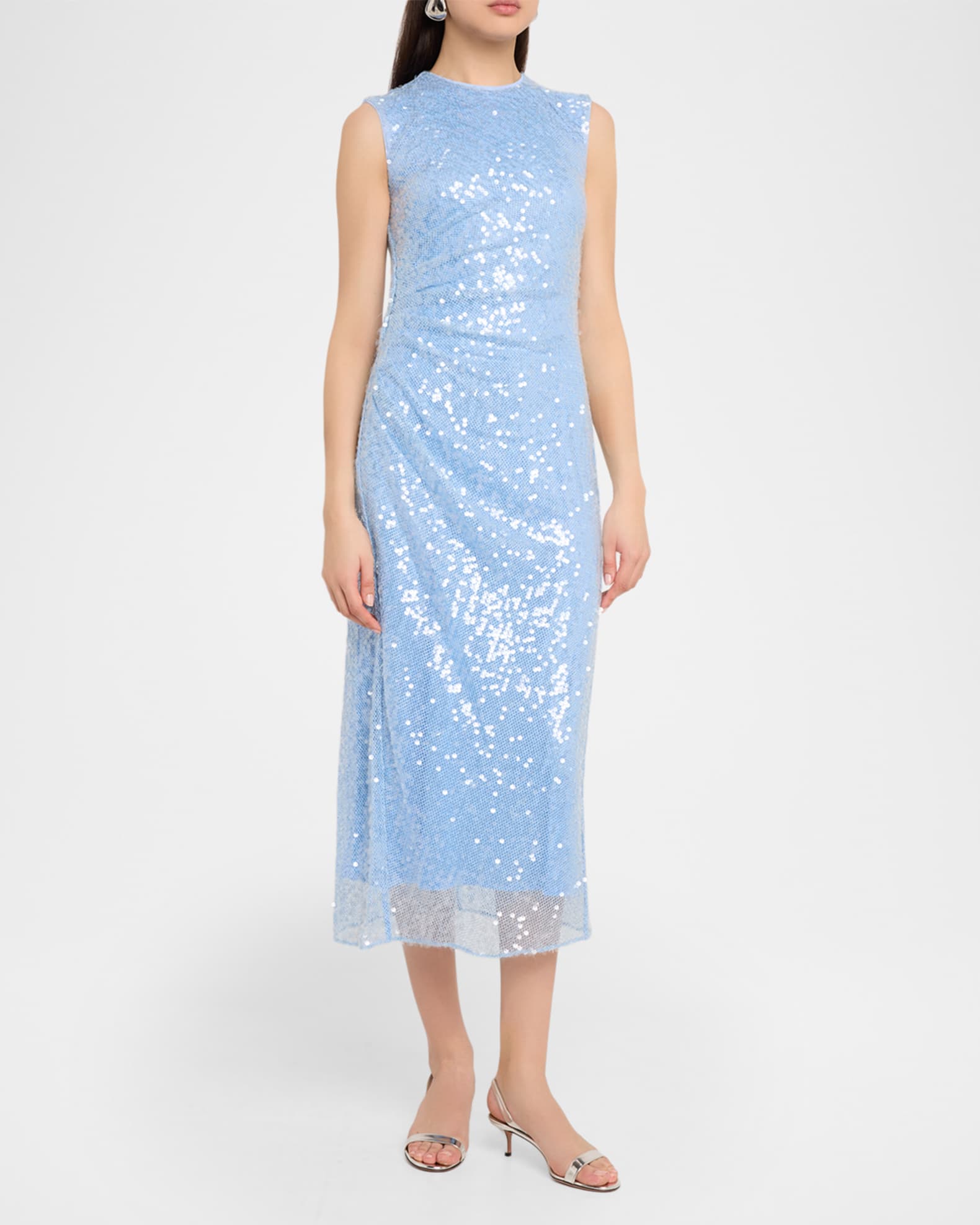 veronica beard dress Women's Ruben Midi - Blue - Size 2 dress from Veronica Beard features a floral print and delicate tie closures at the back Veronica Beard Lauper Knit Mini