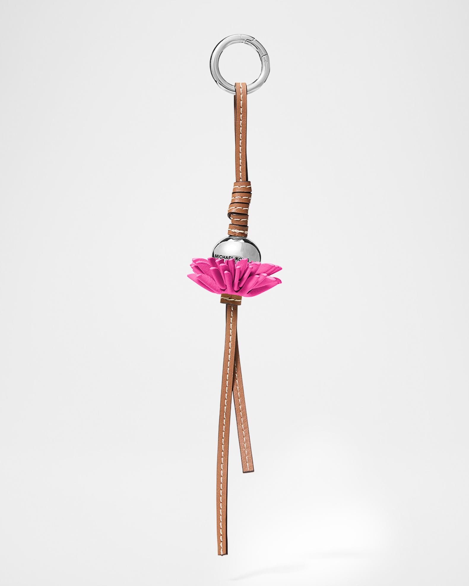MICHAEL Michael Kors Leather Flower Burst Bag Charm | Neiman Marcus