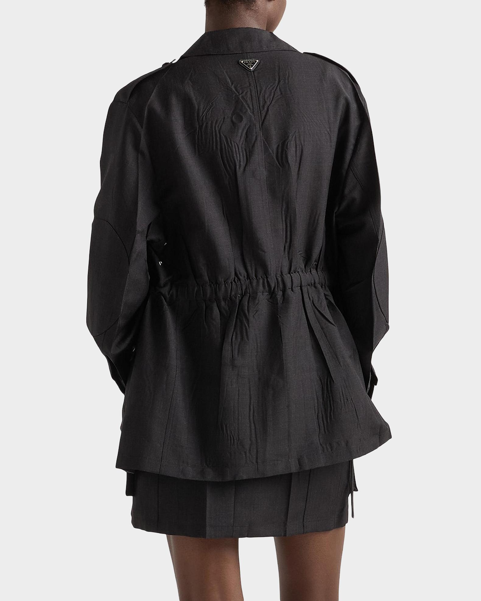 Prada Garment-Dyed Kid Mohair Jacket | Neiman Marcus