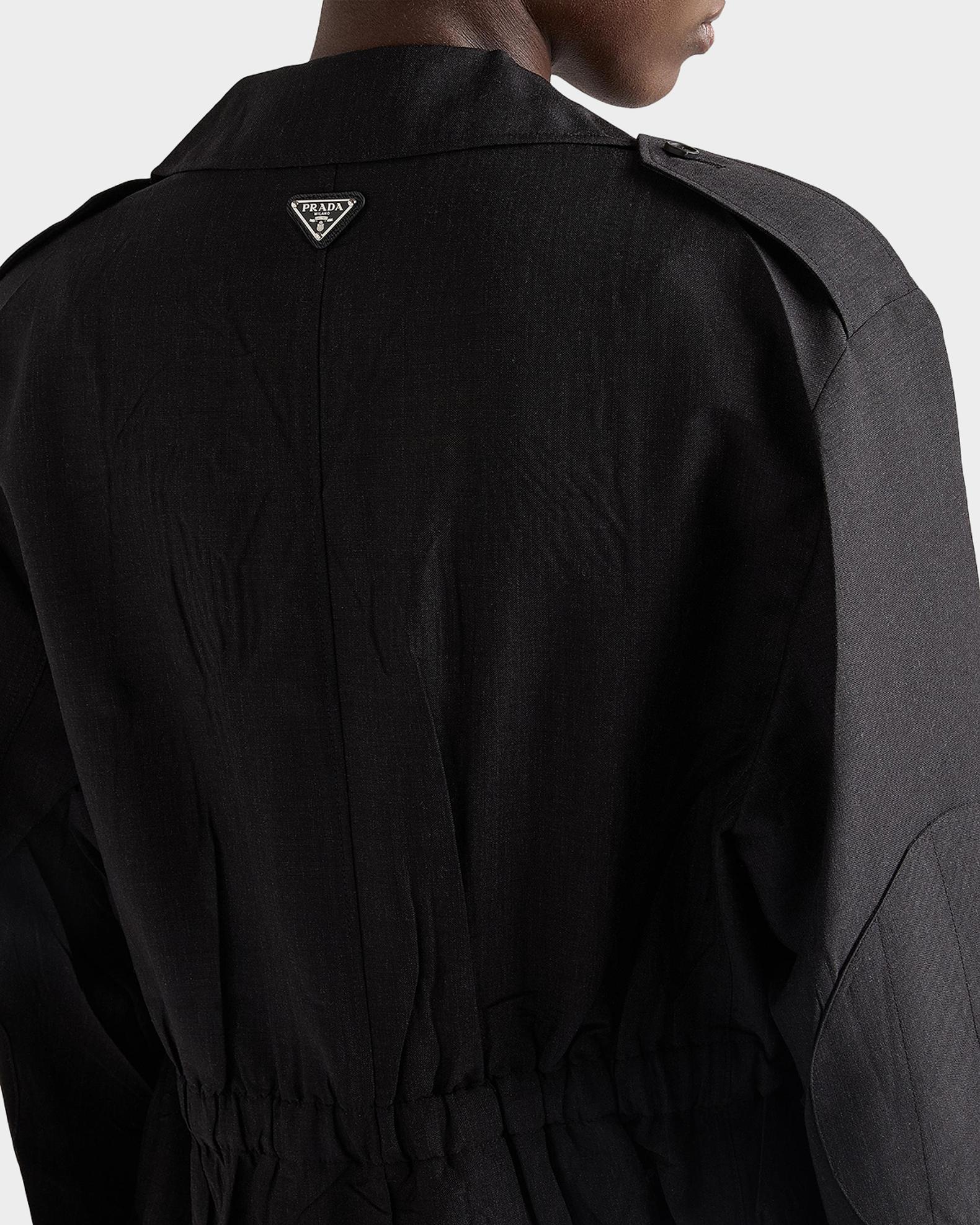 Prada Garment-Dyed Kid Mohair Jacket | Neiman Marcus