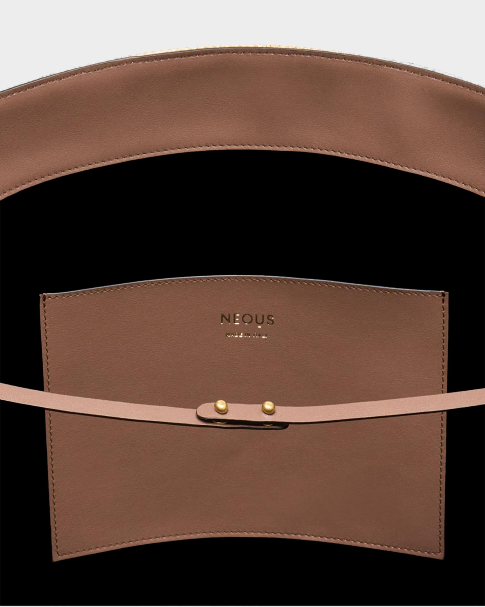 Neous Apehli Raffia-Leather Tote Bag | Neiman Marcus