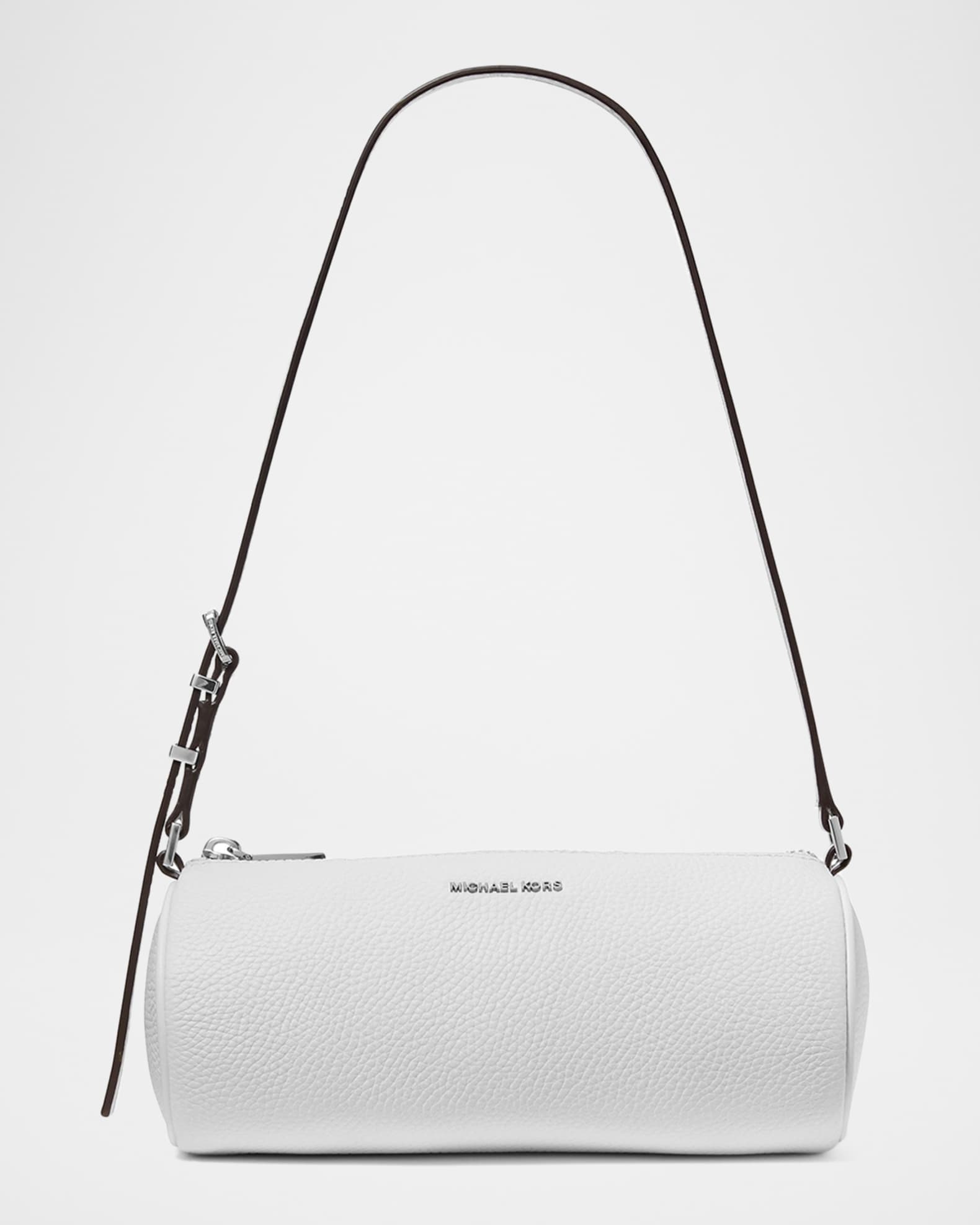 MICHAEL Michael Kors Izzy Small Pebbled Leather Barrel Pochette