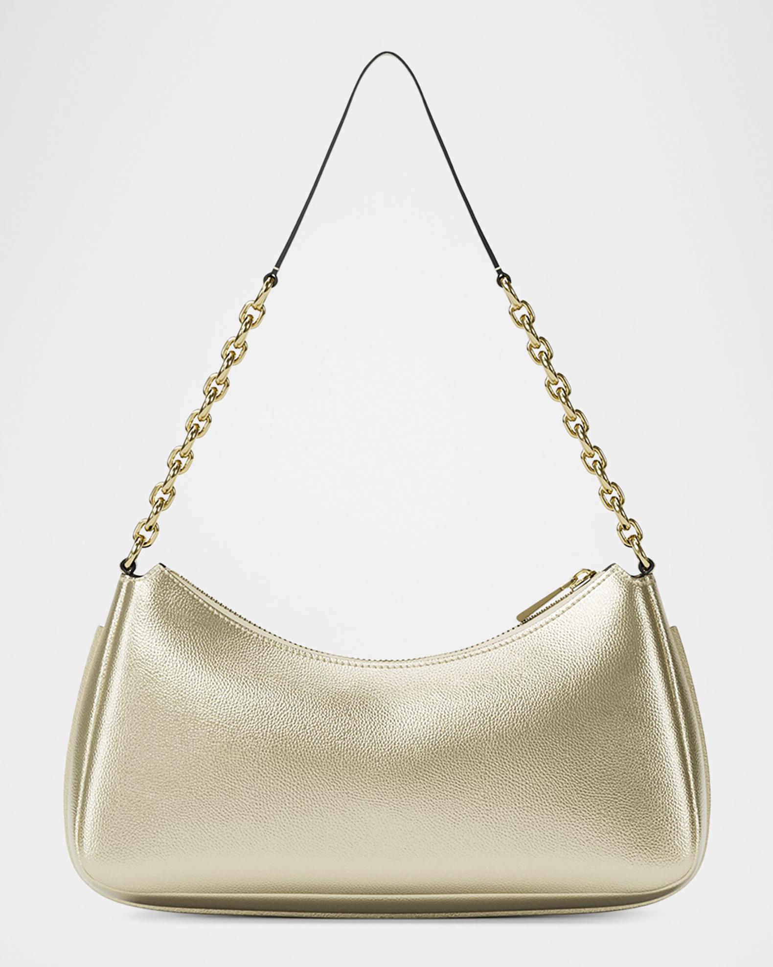 MICHAEL Michael Kors Nolita Medium Metallic Leather Shoulder Bag
