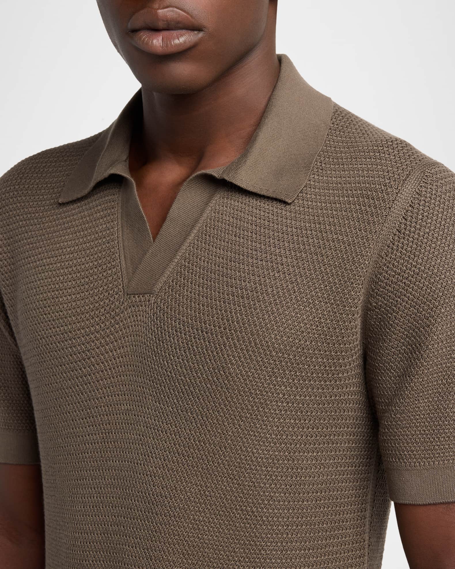 Ermenegildo Zegna COUTURE カシミヤ シルク ニットポロ Ermenegildo Zegna COUTURE カシミヤ シルク ニットポロ | ヤマダ
