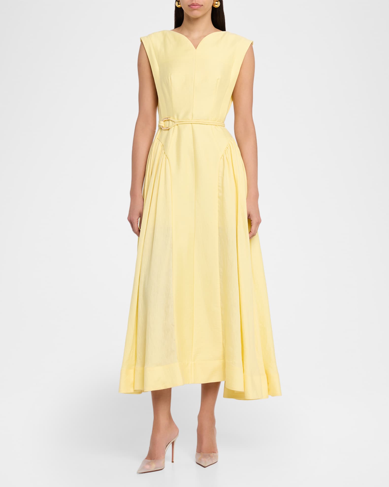 knee length dresses for ladies SADGILL MAXI DRESS  Acler