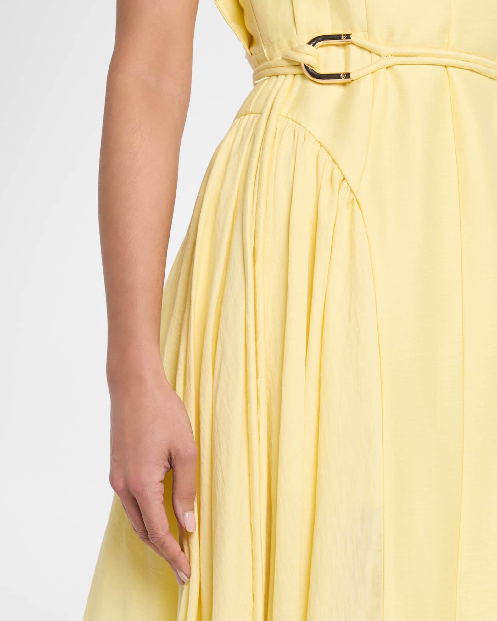 Acler Alvie A-Line Maxi Dress | Neiman Marcus