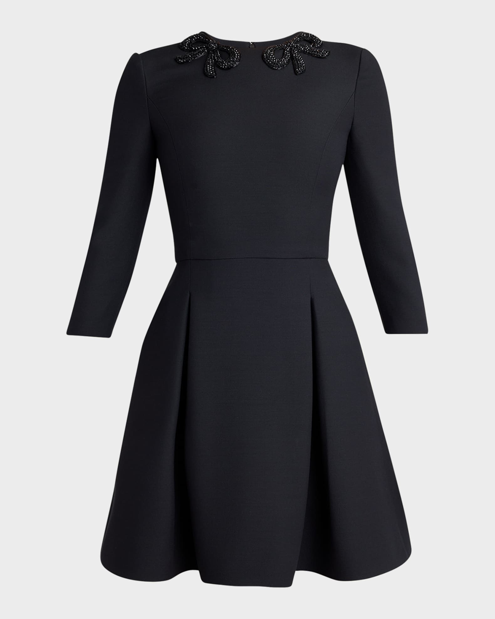 chinese dress ladies Long Sleeve Low Cut Sexy Bow Print Mini Dress