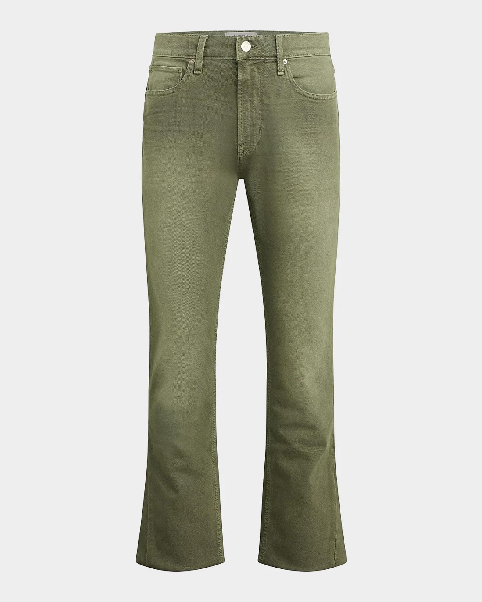 Hudson Men's Walker Slim Stretch Kick-Flare Jeans | Neiman Marcus