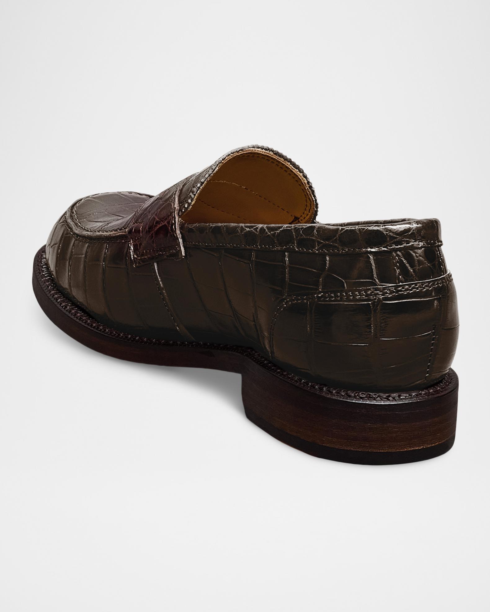 Allen Edmonds Men’s Braided Penny Loafers in Deep Brown Allen Edmonds Men main image 3