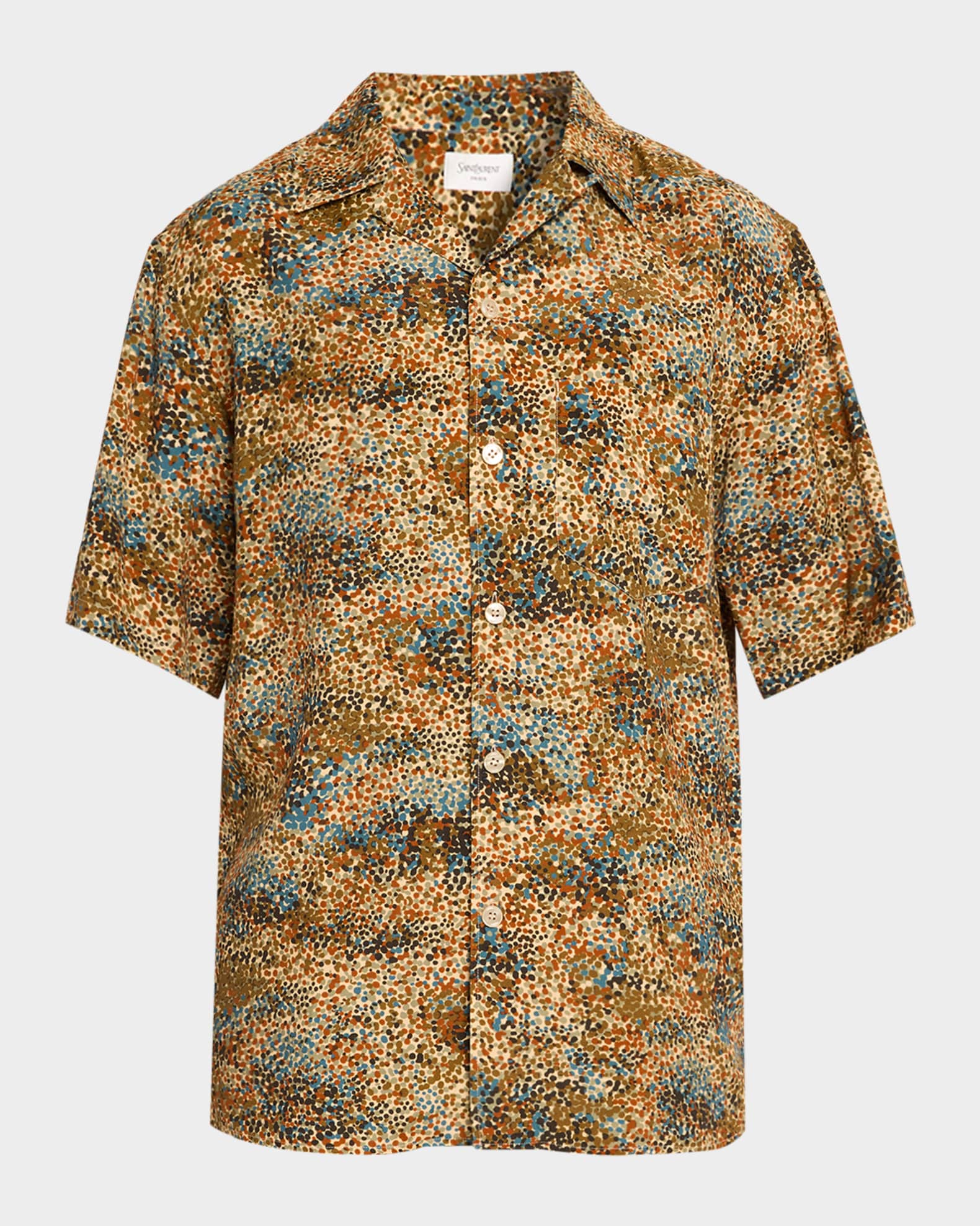 saint laurent dress shirt Oversized In Cotton Poplin - White - Women wearable ease Saint Laurent Toile 4812 Buttoned
