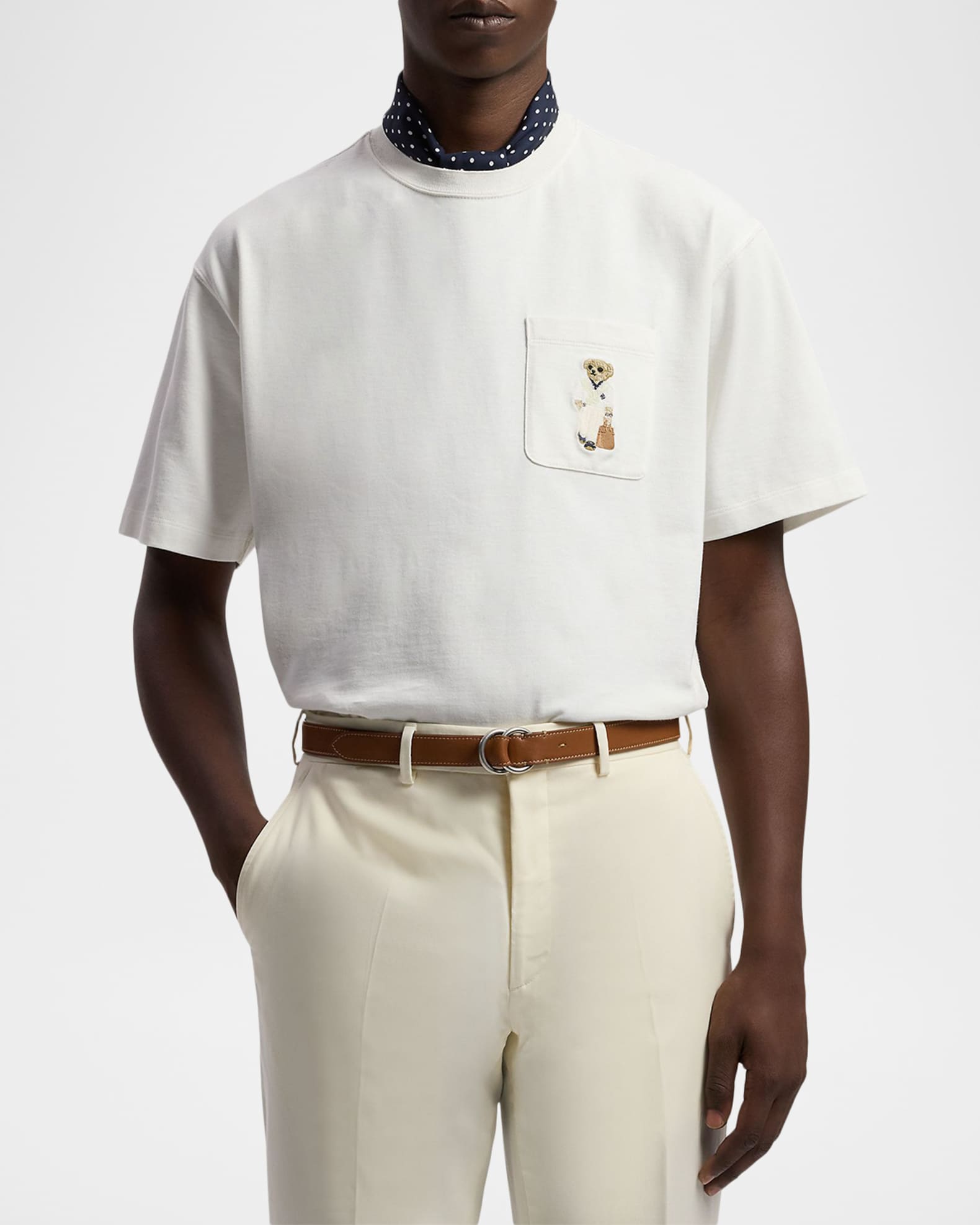 Ralph Lauren Purple Label Men's Classic-Fit Polo Bear Pocket T