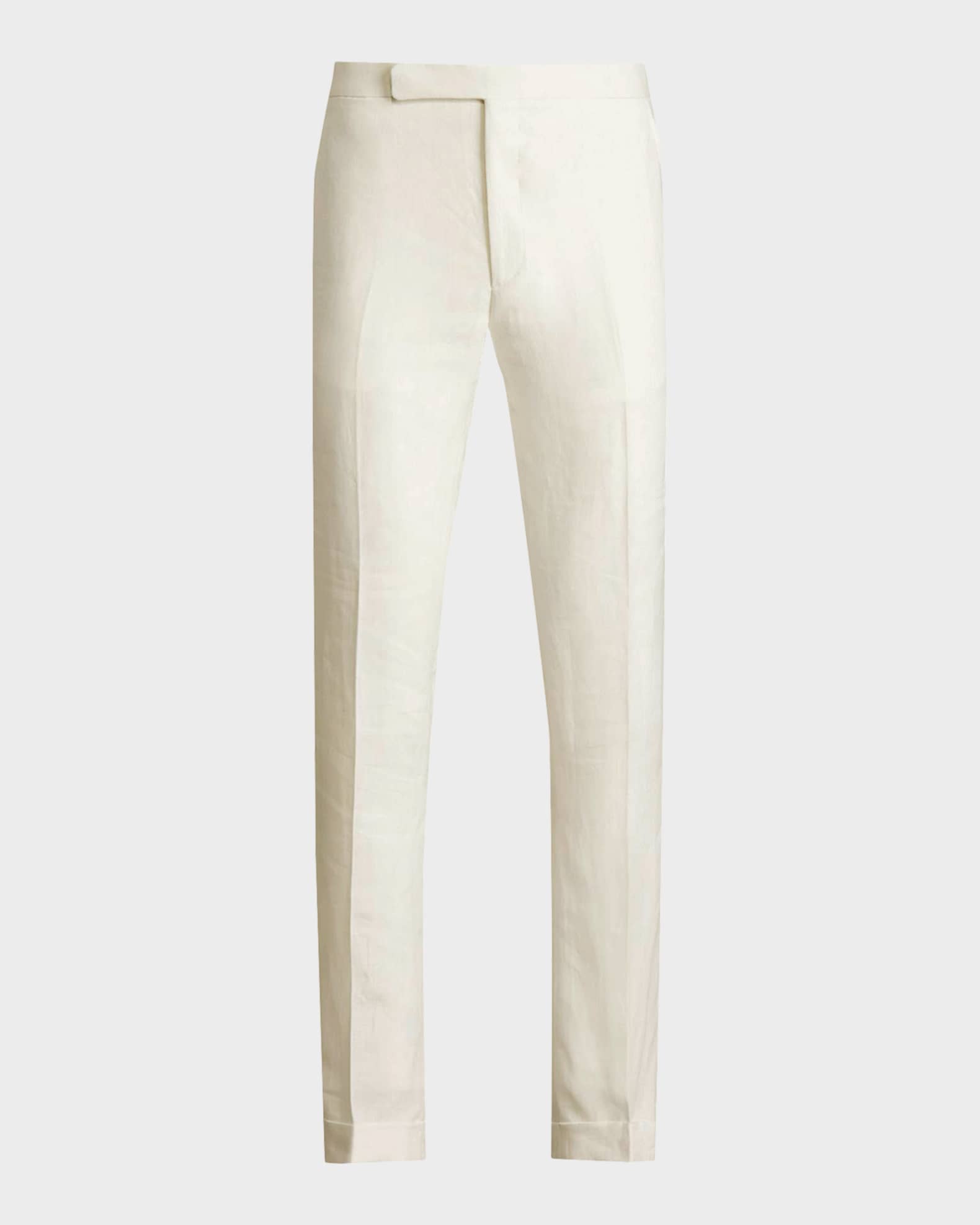 Ralph Lauren Purple Label Gregory Hand-Tailored Linen Trouser