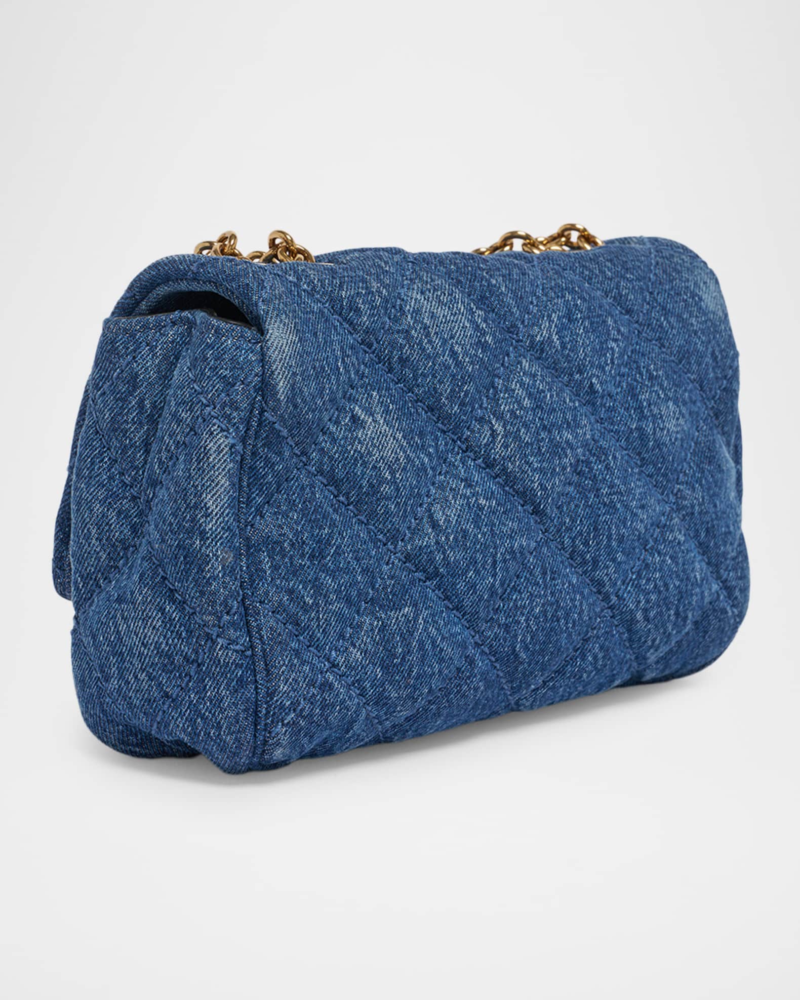 Chloe Heritage Denim Shoulder Bag | Neiman Marcus