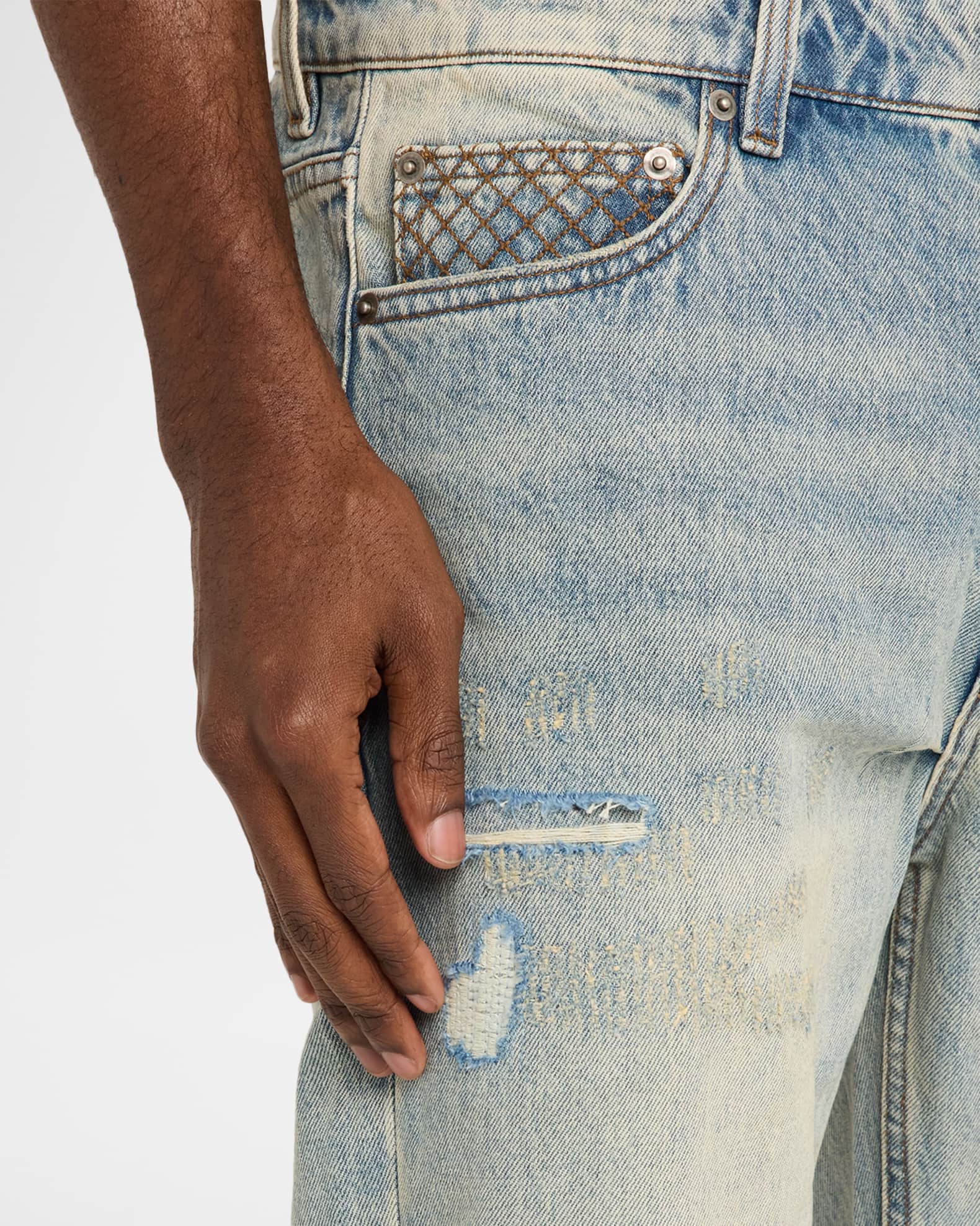Ksubi Men's Toro Seattle Distressed Bootcut Jeans | Neiman Marcus
