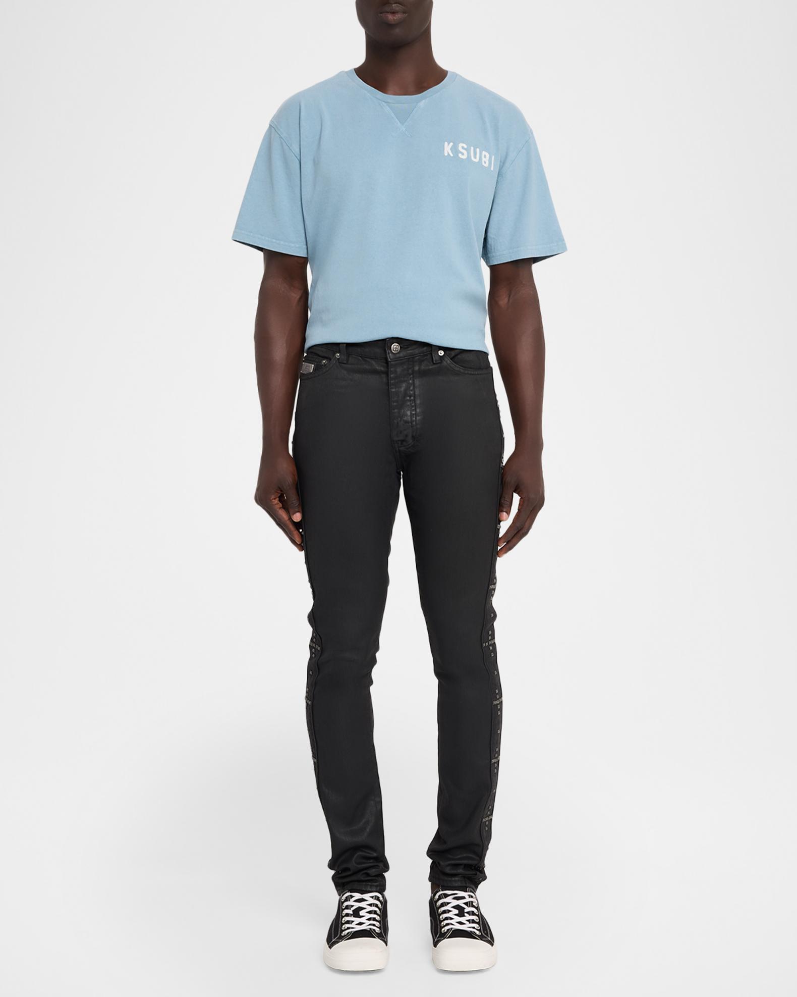Ksubi Men's Van Winkle Plus Studded Skinny Jeans | Neiman Marcus