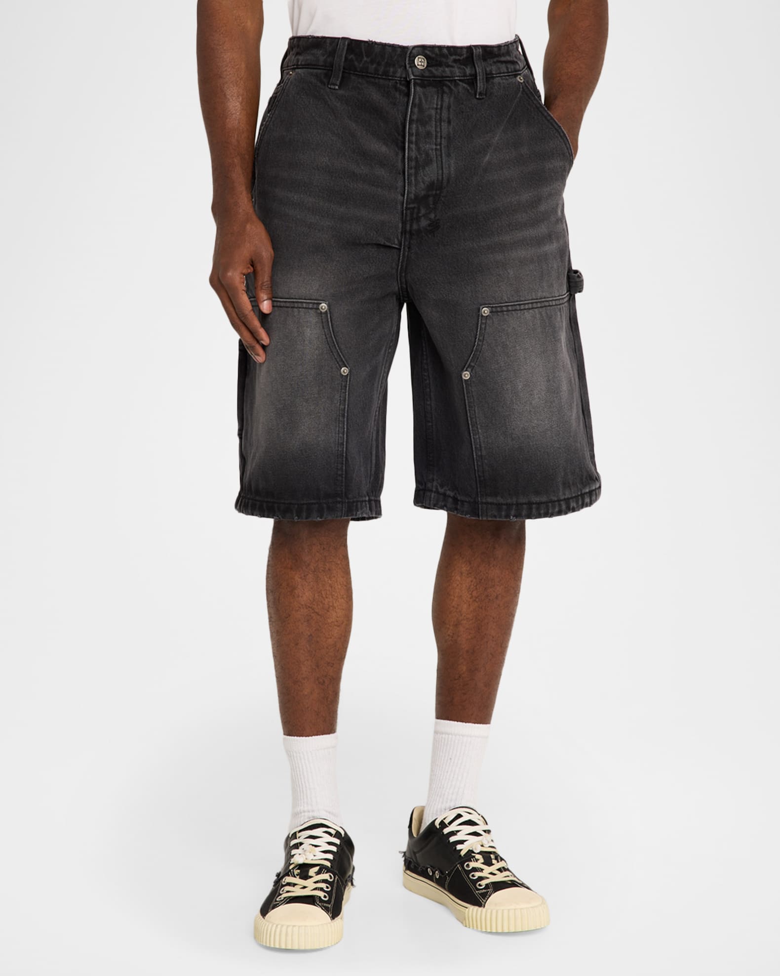 Ksubi Men's Maxx Operator Carpenter Shorts | Neiman Marcus