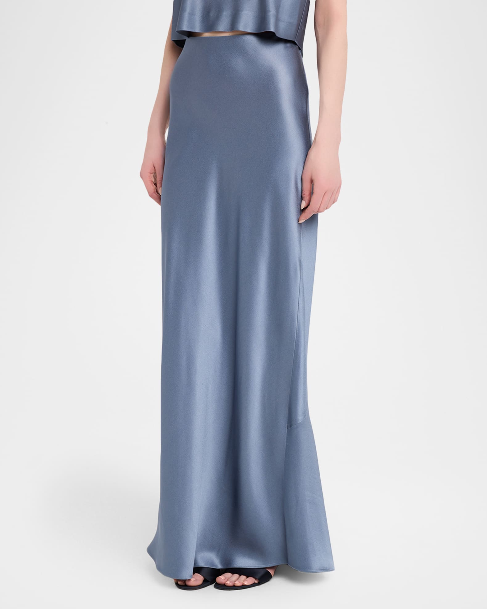 green satin slip dress Blackthorn Maxi Dress | Green | Womens main image 1