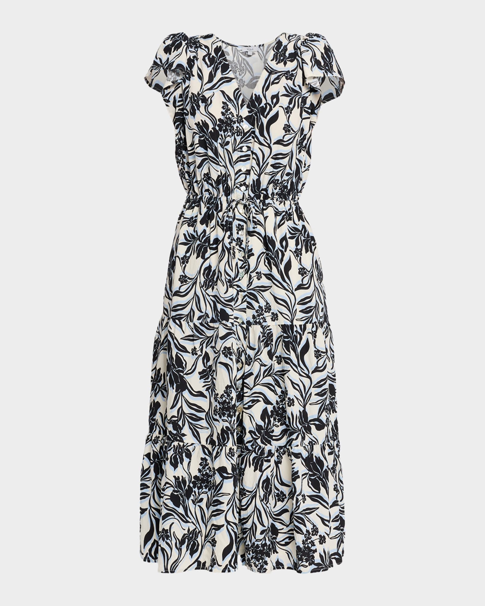 mesh panel dress Beige Embellished Mesh Fitted Midi Dress With Sheer Panels