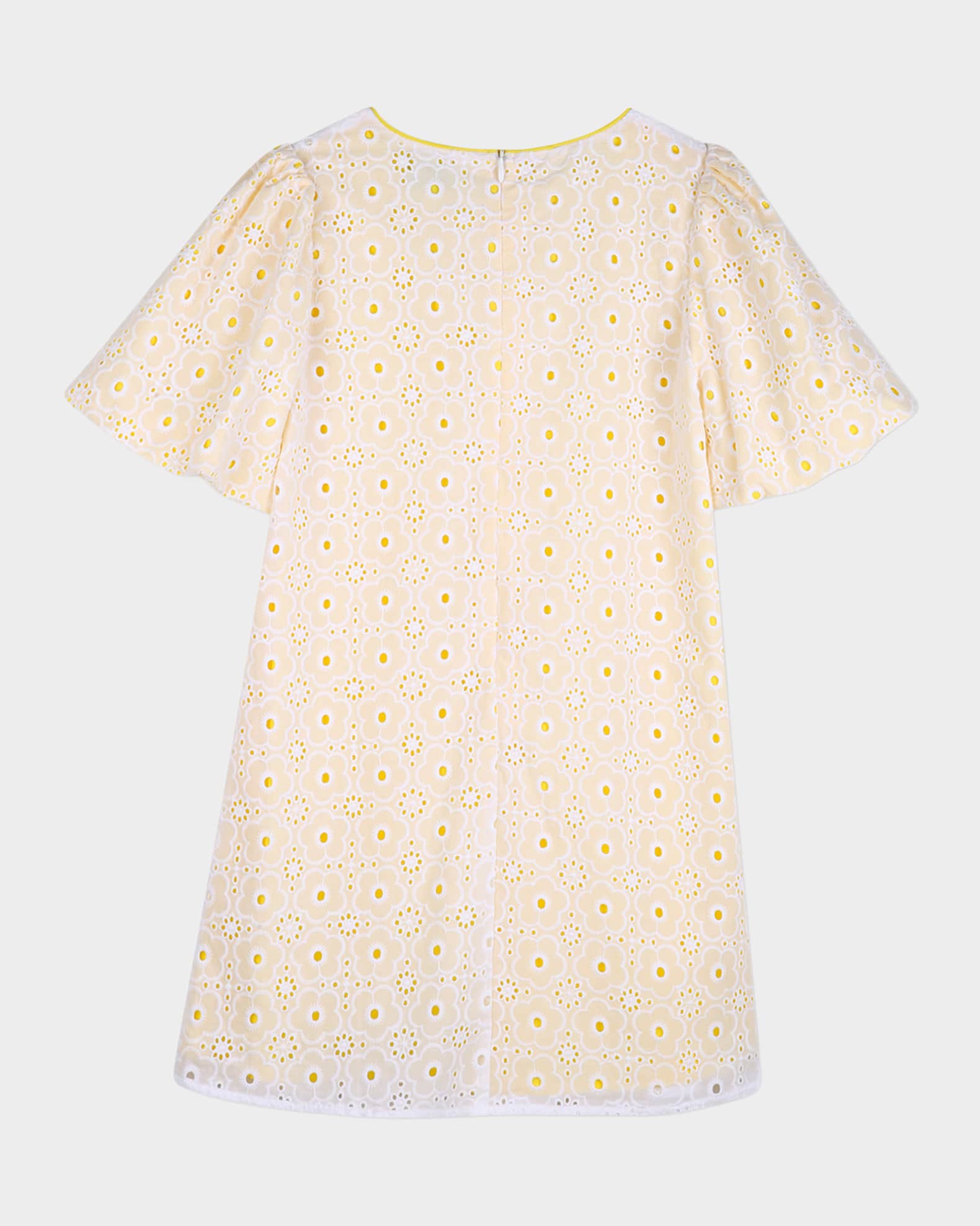 Marc Jacobs - Puff Sleeve Dress - White - Girl - 4 Years
