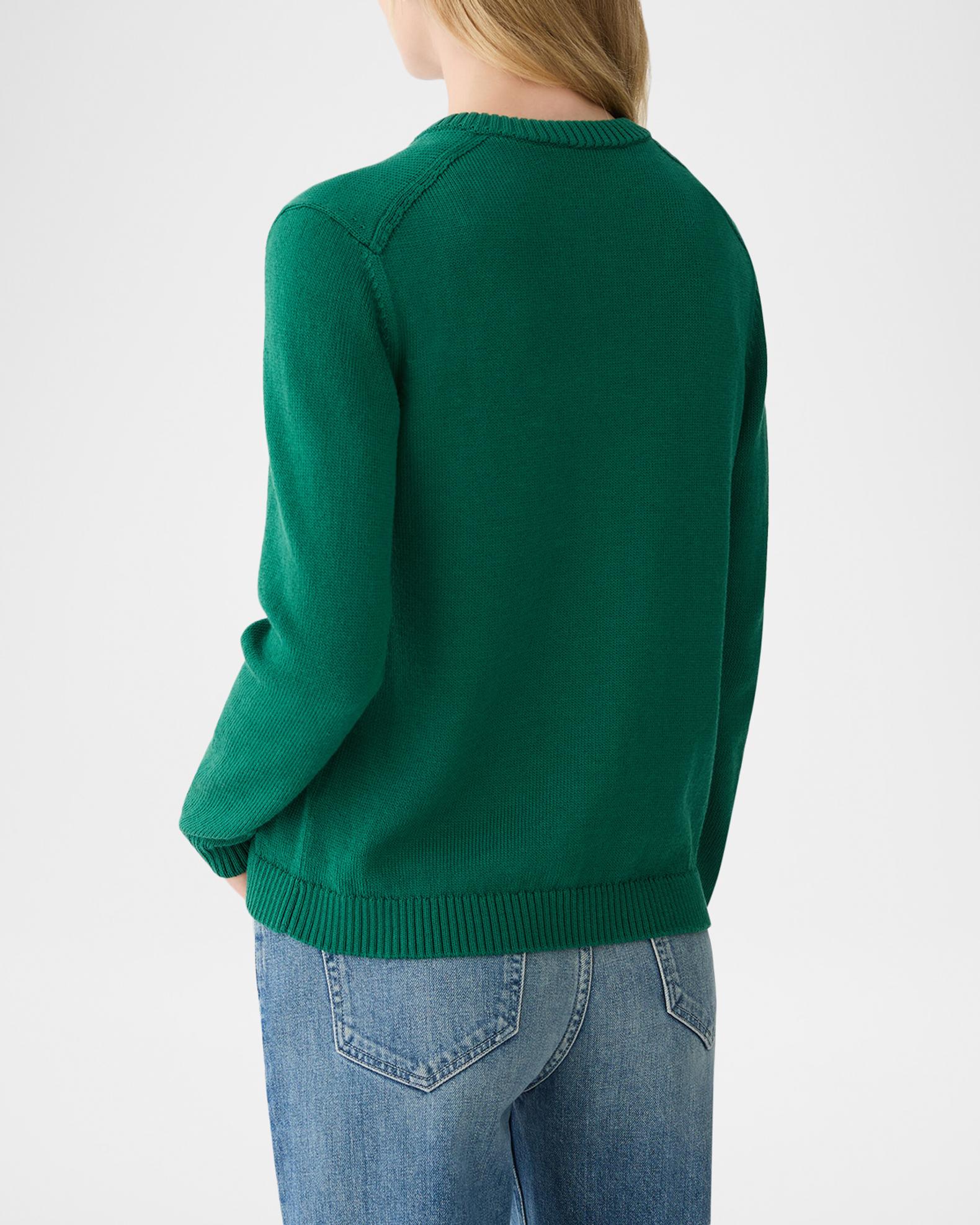 Lafayette 148 New York Crewneck Cotton-Silk Cardigan | Neiman Marcus