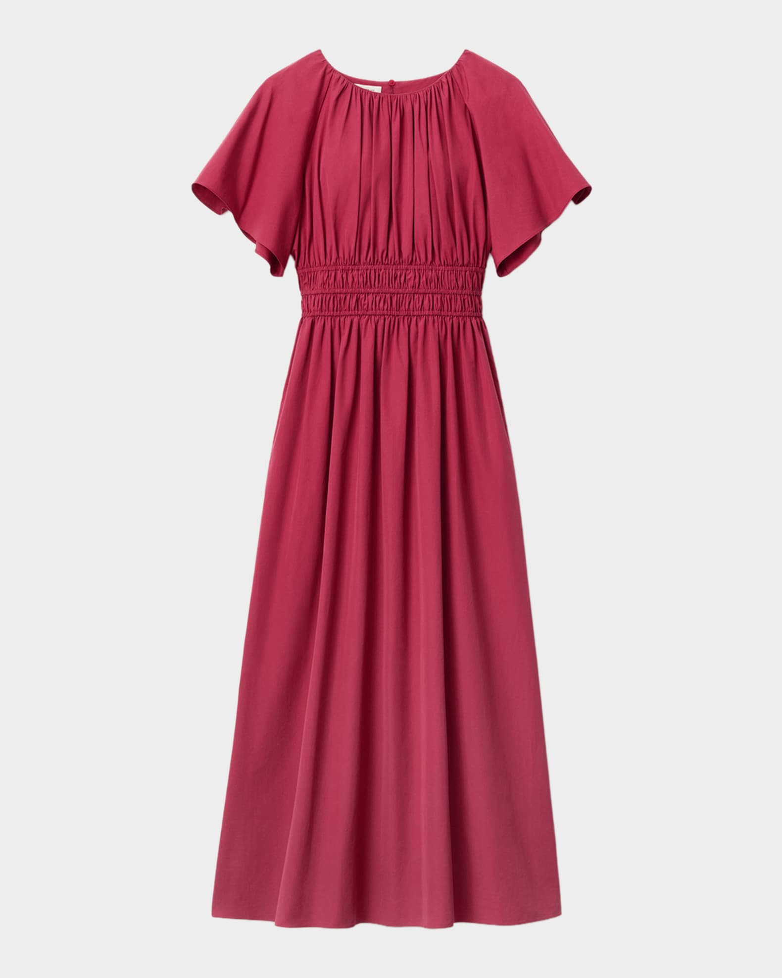 white silk slip dress midi Minimalist Wedding Dress - Feather Silk Dress