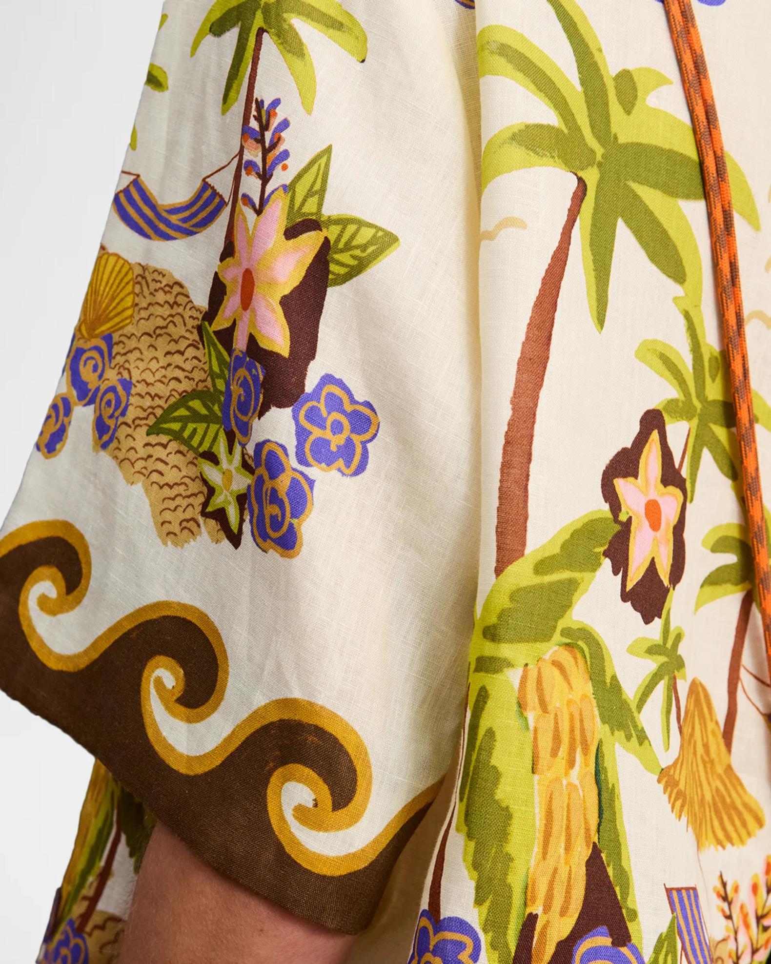 ALÉMAIS Island Cove Linen Pants | Neiman Marcus