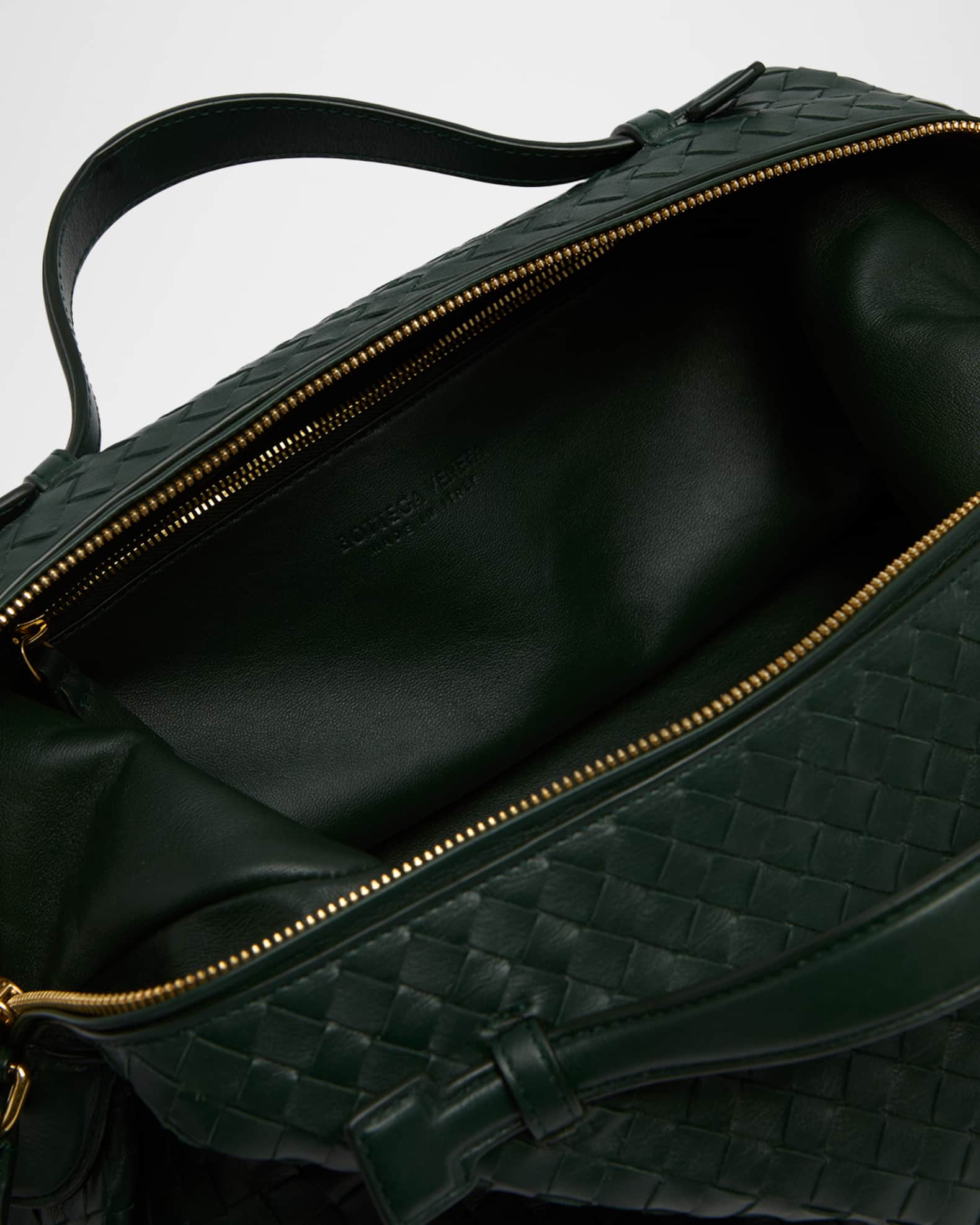 Bottega Veneta Gioco Leather Top-Handle Bag | Neiman Marcus
