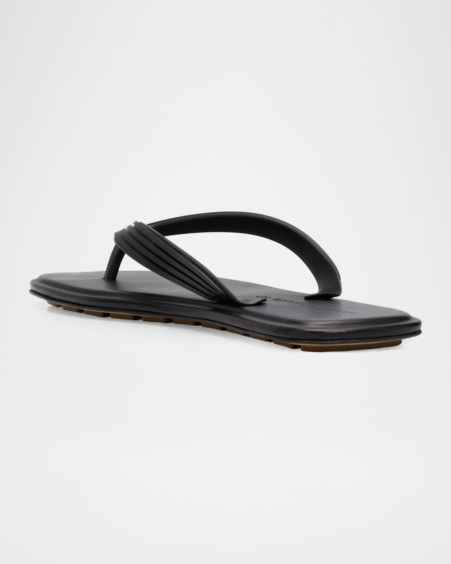 Bottega Veneta Sampieri Flat Thong Sandals | Neiman Marcus