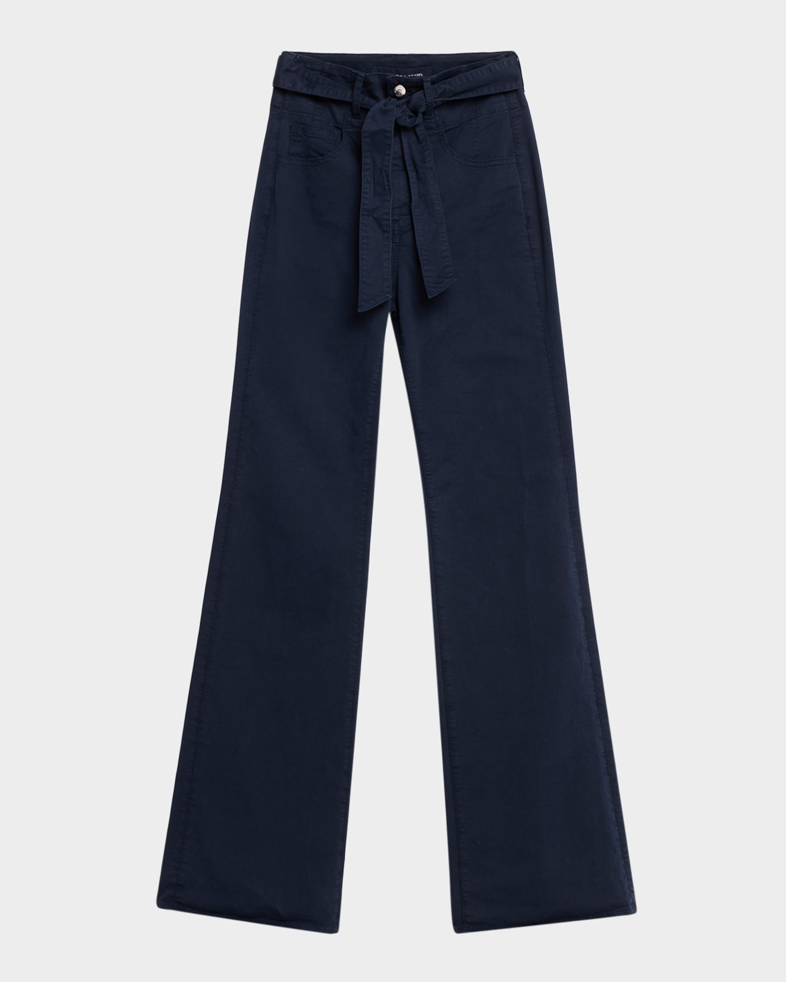 Veronica Beard Rosanna Corset Belted Pants | Neiman Marcus