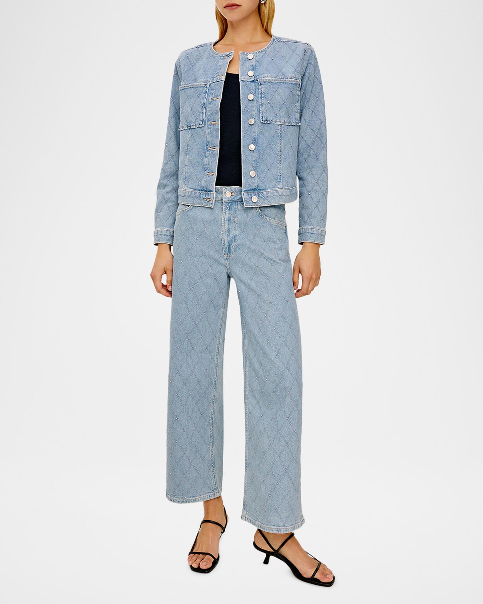 Rails Lido Quilted Denim Jacket | Neiman Marcus