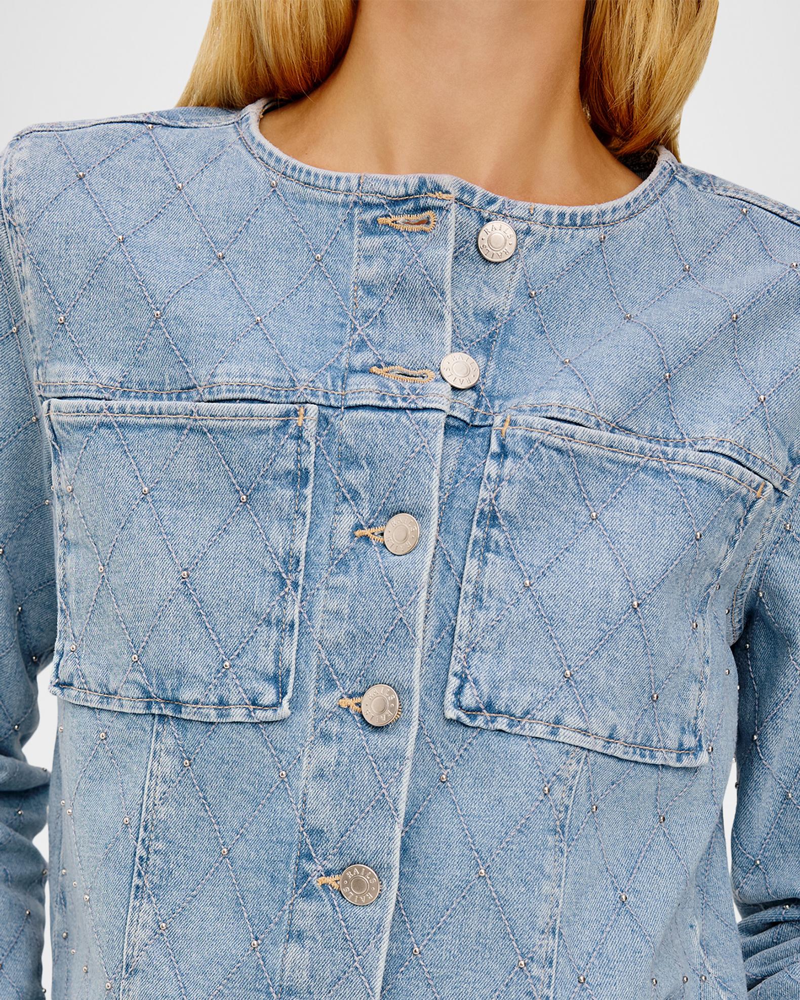 Rails Lido Quilted Denim Jacket | Neiman Marcus