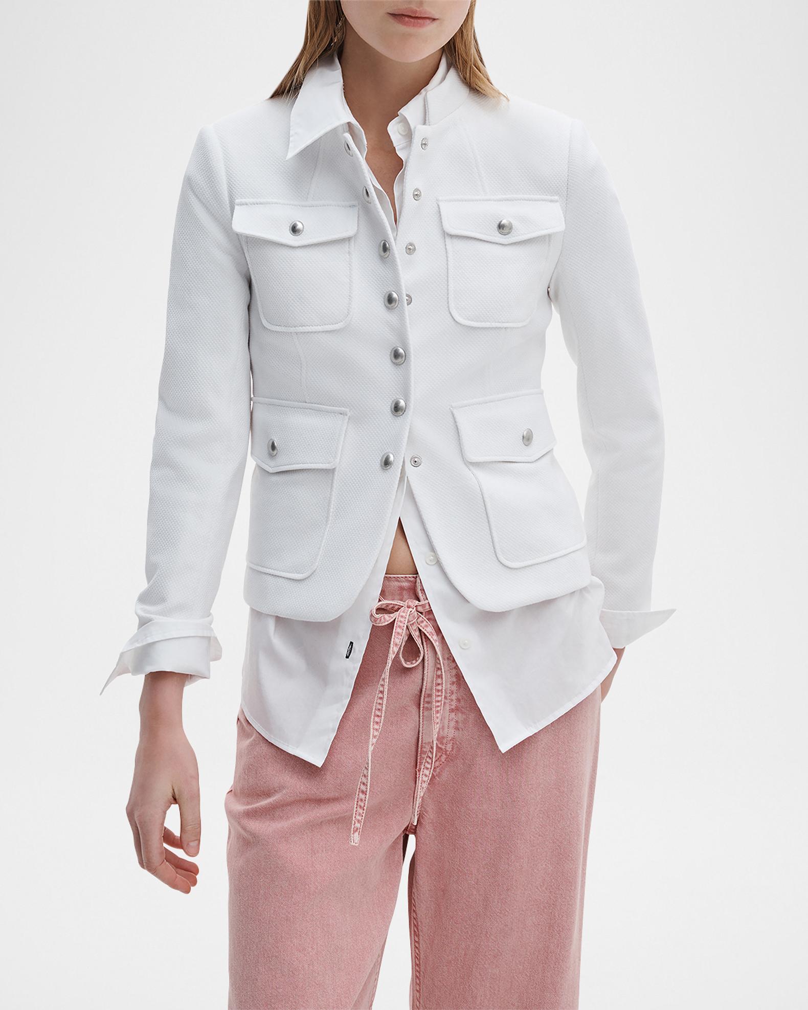 rag & bone Mercer Cotton Blazer | Neiman Marcus
