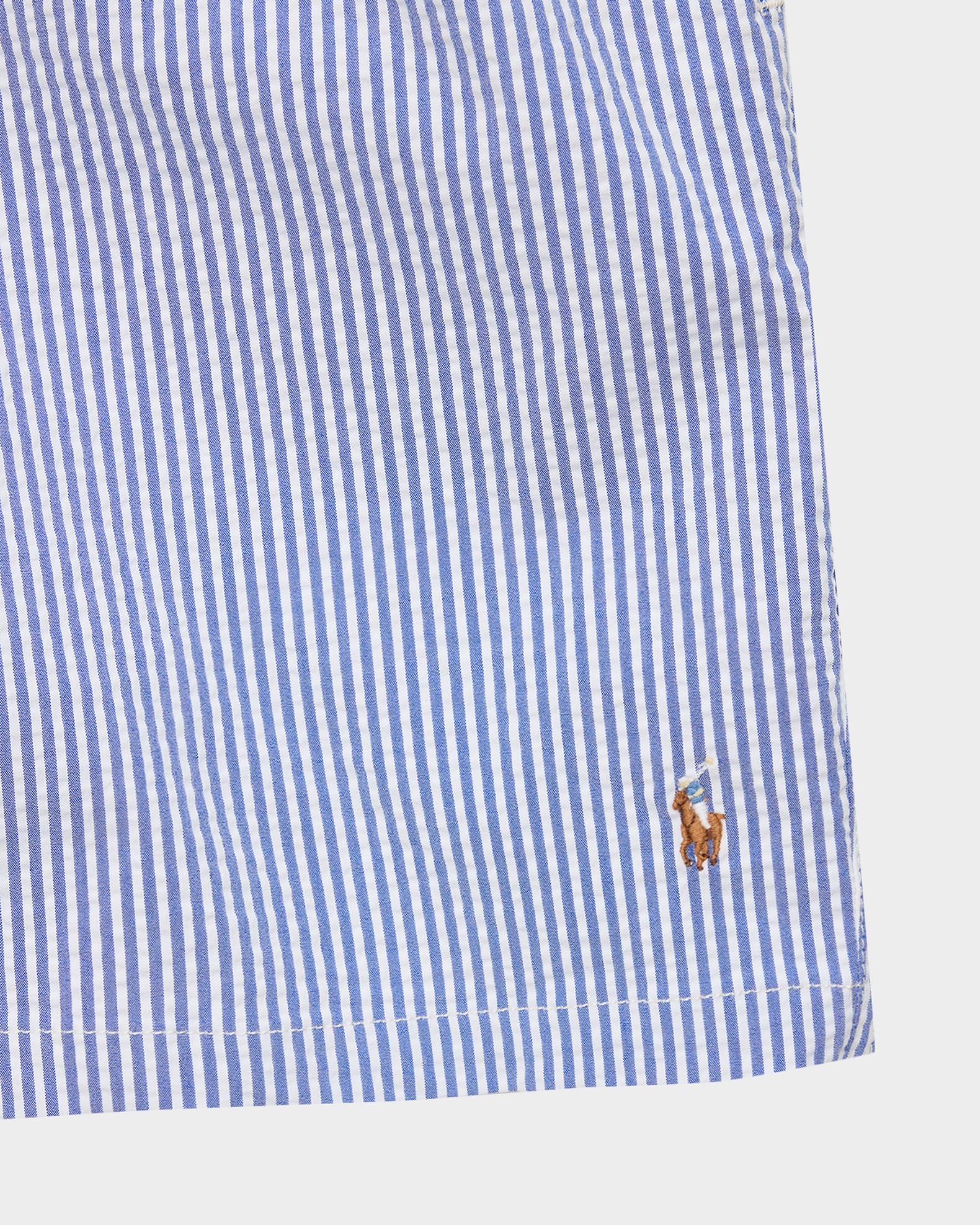 Little Boy's & Boy's Traveler Stretch Seersucker Swim Trunk