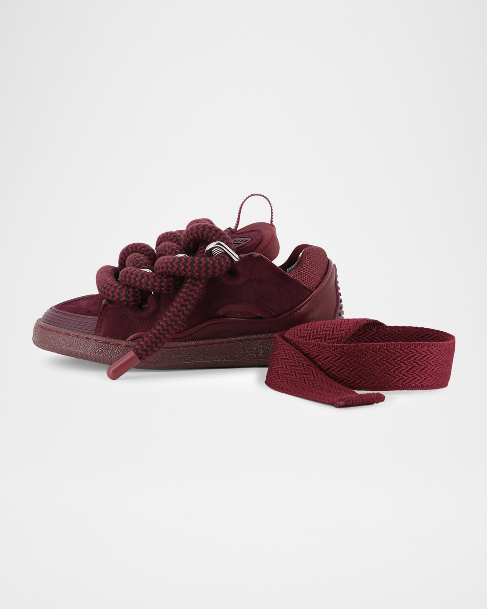Lanvin Kid's Curb Suede & Leather Sneakers, Kids | Neiman Marcus